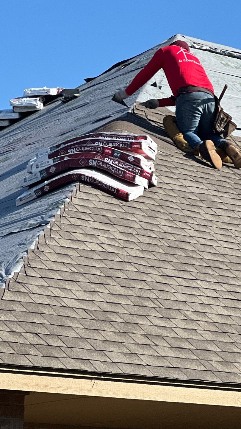 Residential Roofing Installation using GAF Natural Shadow  by A & H Roofing and Contracting