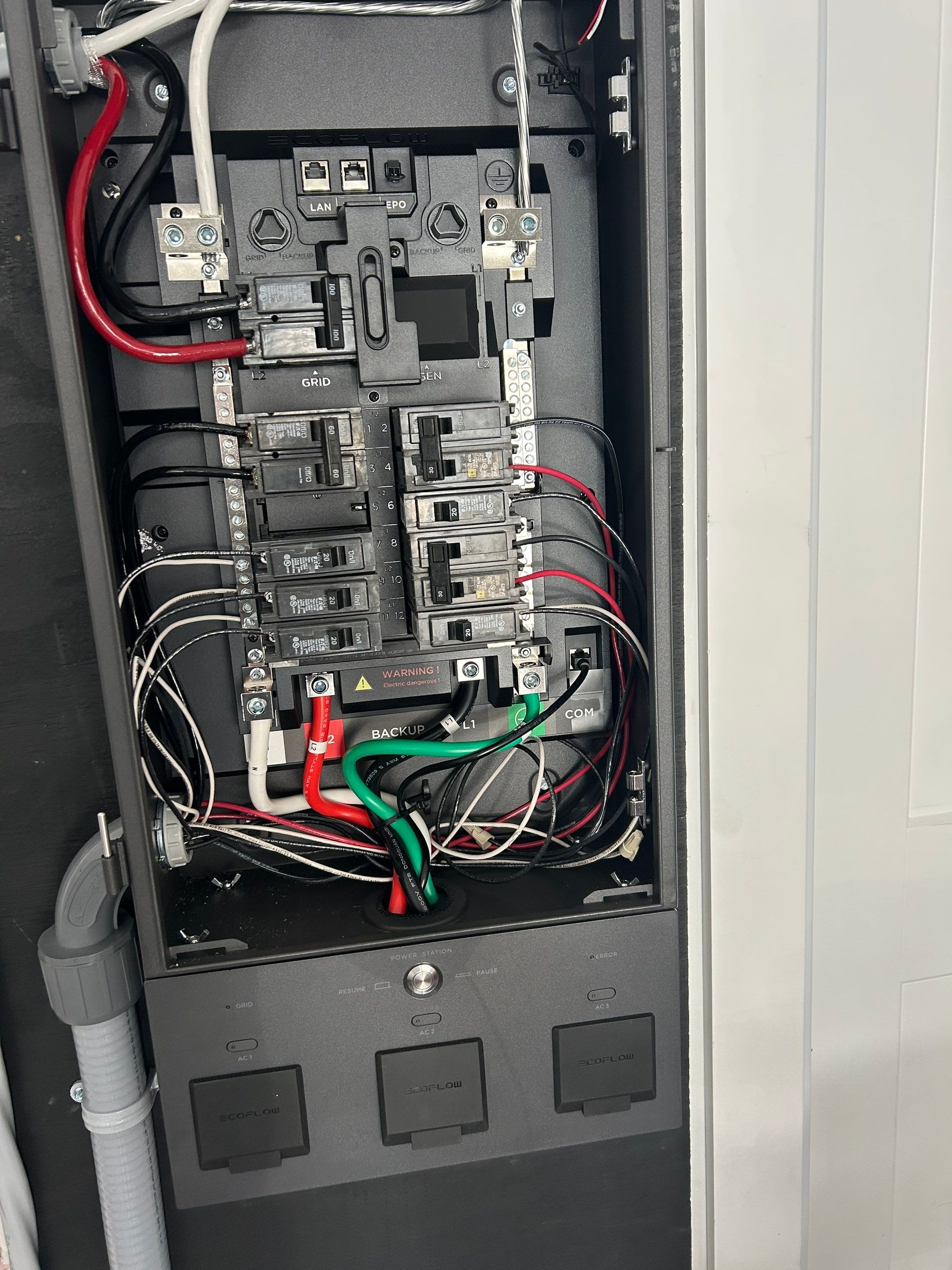 Smart Home Panel & Delta Pro Ultra System – Installed by ZAM by ZAM Electric