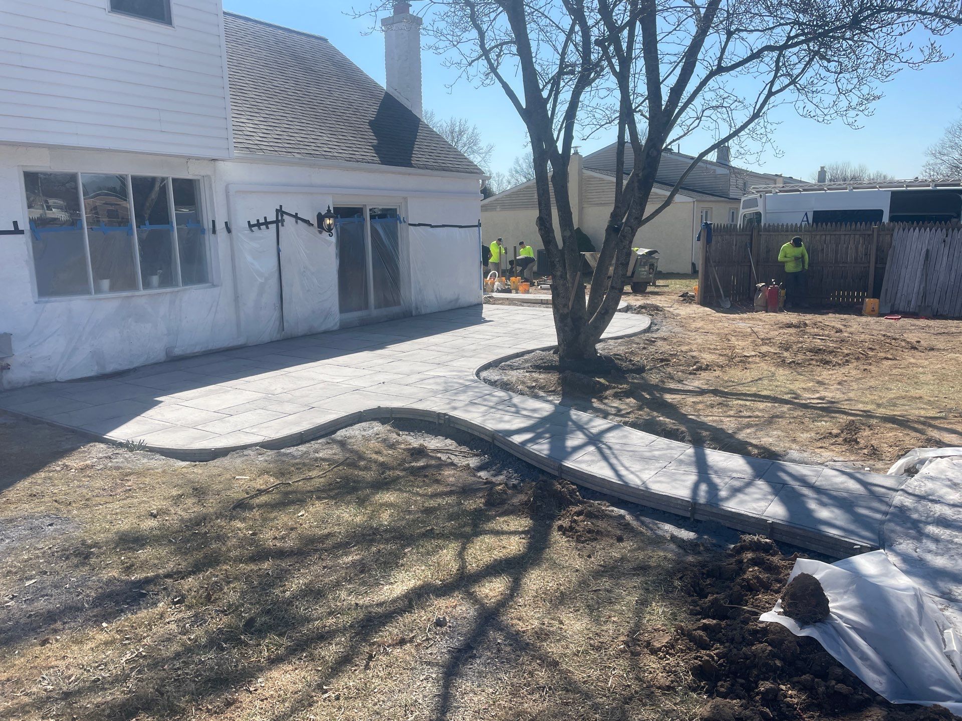 Stamped Concrete Patio  by Architectural Concrete Design