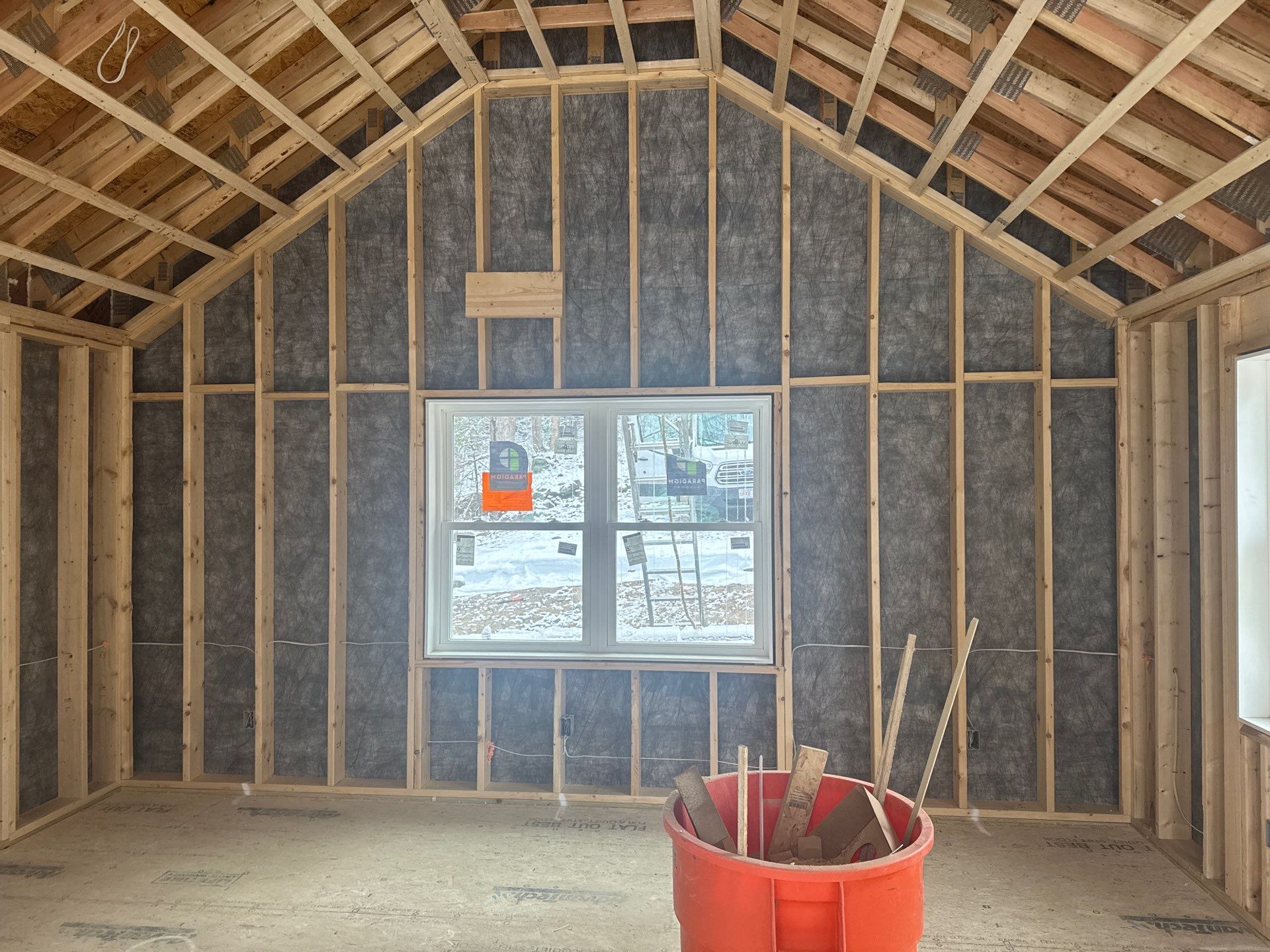 Spacious 625 sf Home Addition with Office, Bath, and Laundry by Chagnon Building & Remodeling LLC