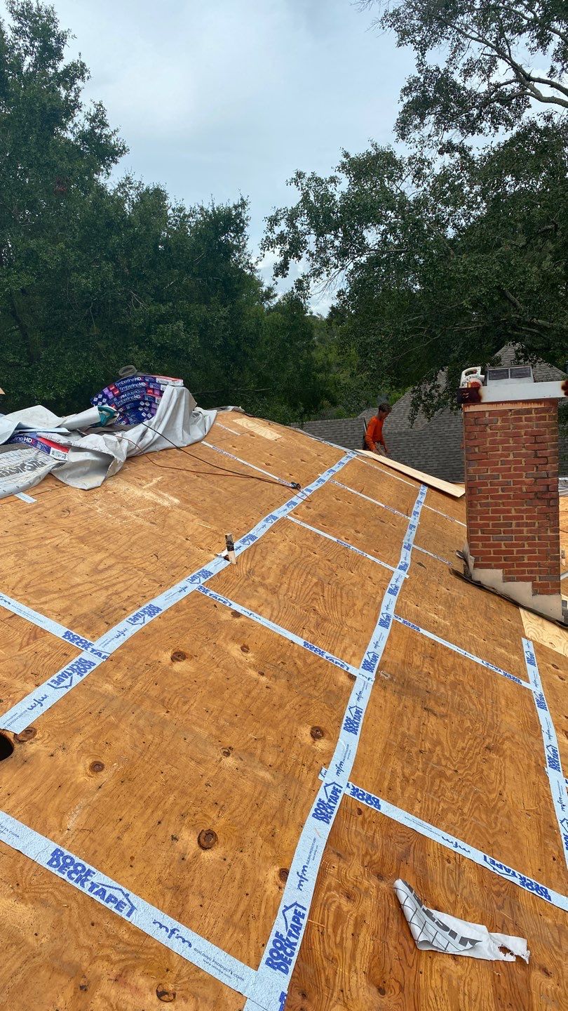 Residential Roofing Installation using Roof Replacement by American Roofing & Construction LLC