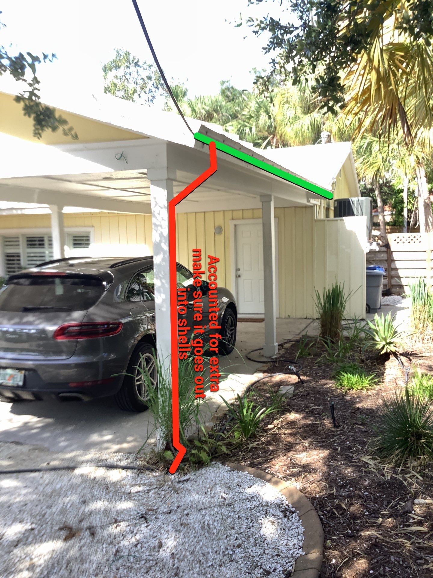 Splash Guard Gutters Installed in Siesta Key FL by Gutter Professors