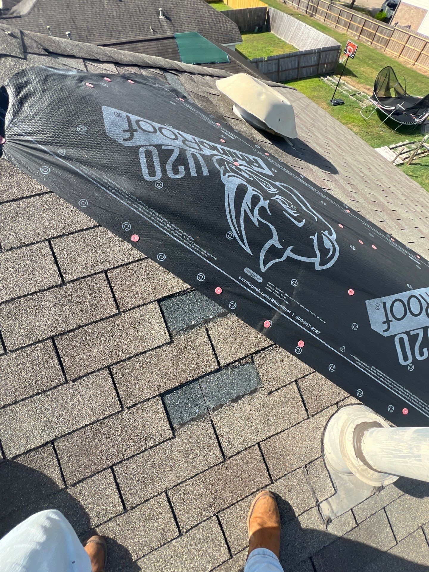 Residential Roofing Repair using Owen's Corning Duration (Lifetime) Shingles by Roof Repair Services LLC