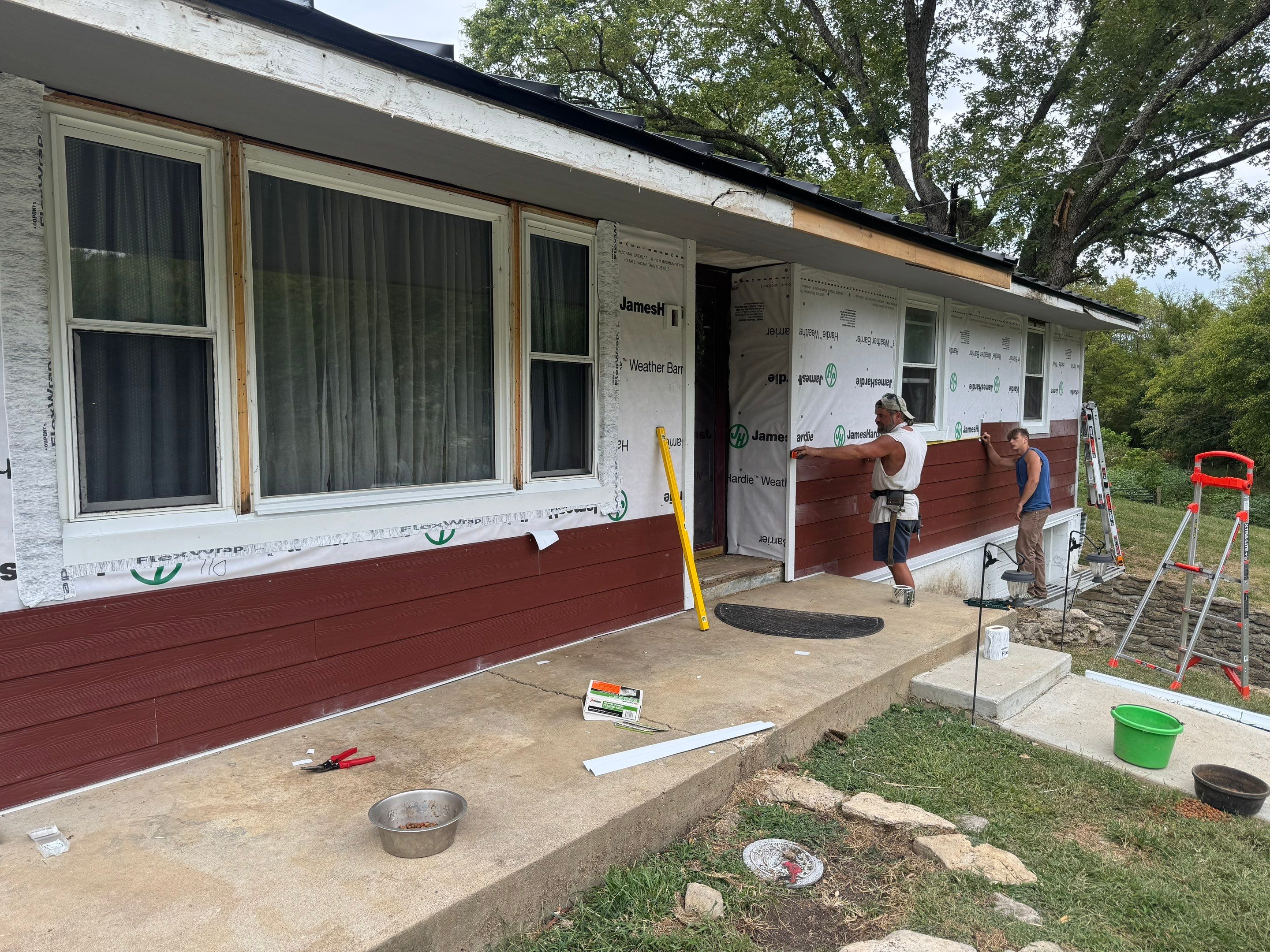 Total Exterior Remodel by Storm Contracting 