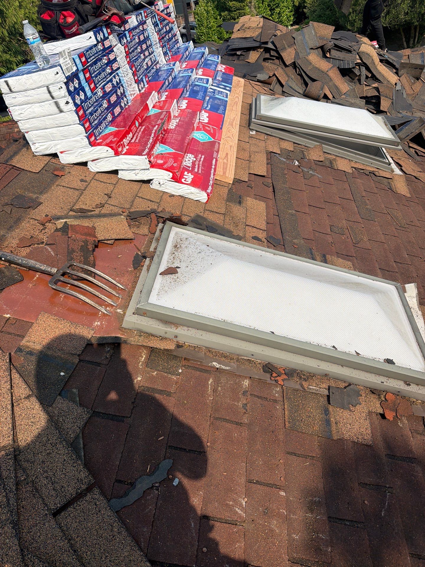 Residential Roofing Installation using GAF HDZ Shingles by Roofing Formula LLC