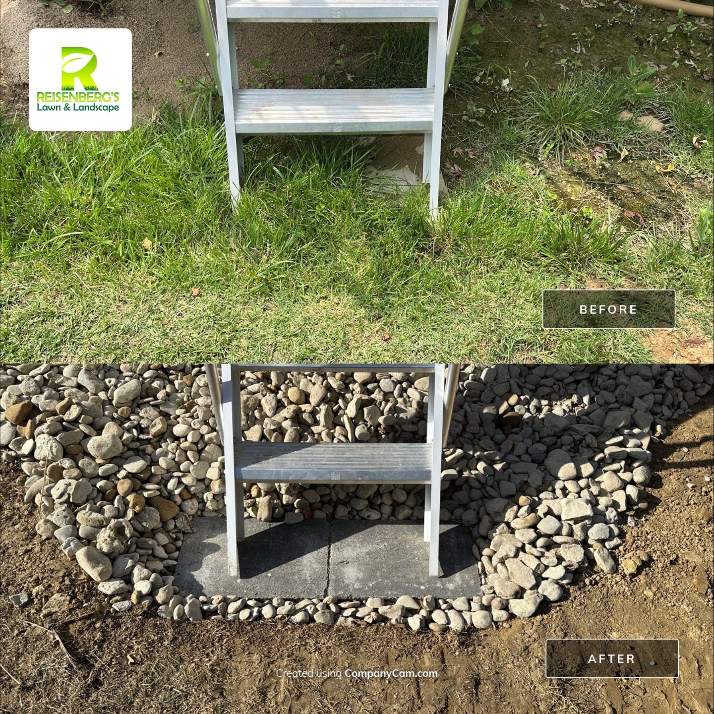 Pool Backfill, Grading, and Decorative Gravel Installation by Reisenberg’s Lawn & Landscape, LLC