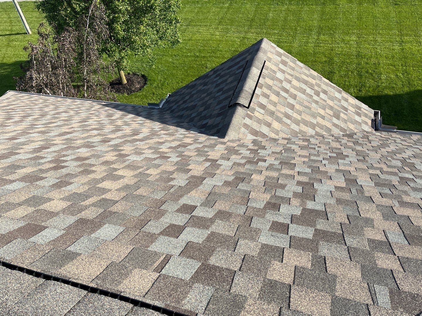 Residential Roofing Installation using GAF Timberline HDZ Cedar Falls by Nitro Roofing and Construction