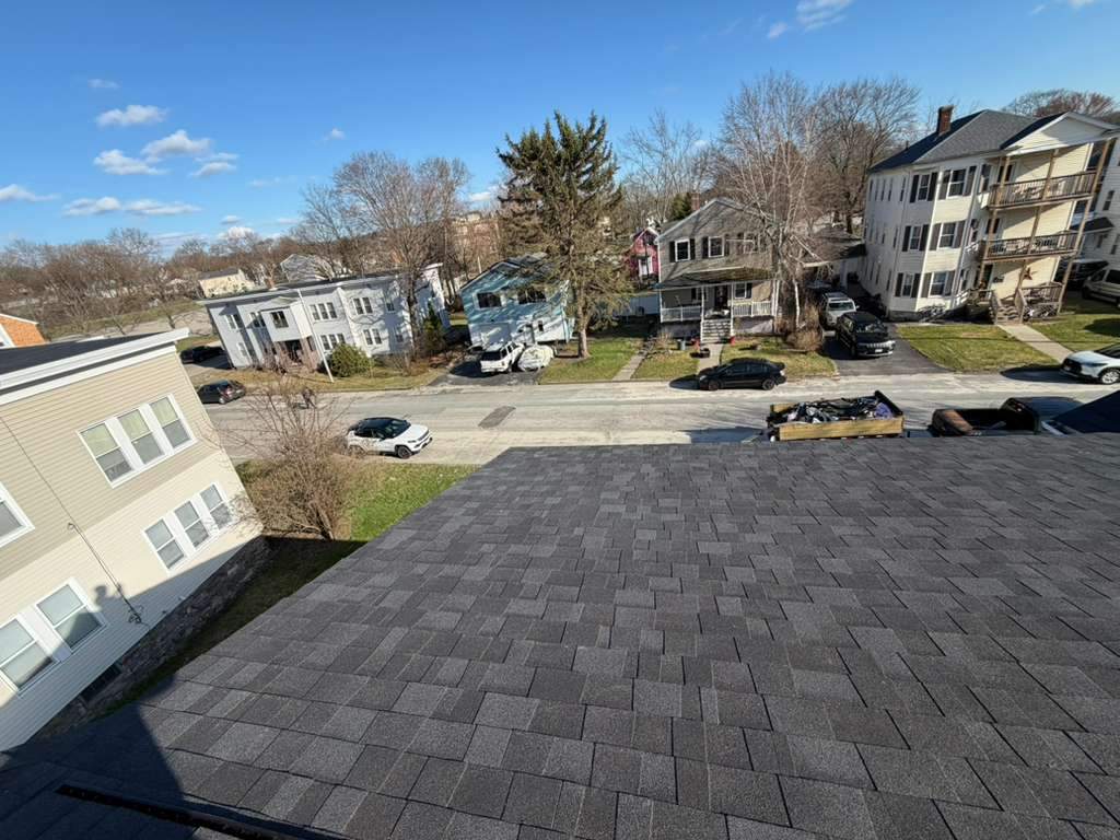Full Roof Replacement in Worcester, MA – Owens Corning Duration, Onyx Black by JOHNNYS PRO