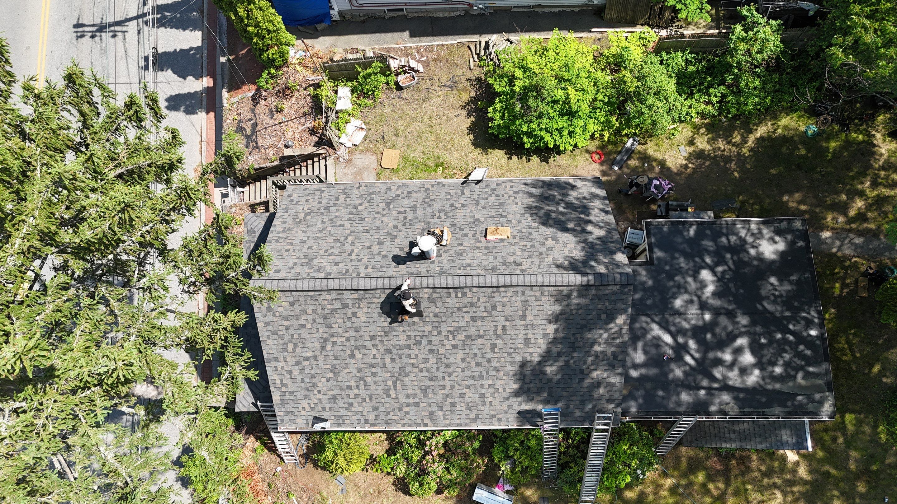 Roof Replacement & Fascia Upgrade Methuen, MA by Mighty Dog Roofing of Greater Middlesex County