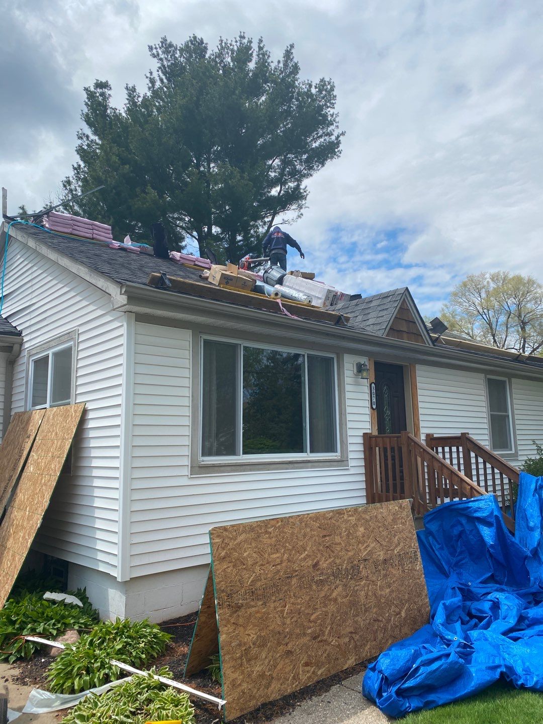Roof Replacement using Owens Corning by 180 Contractors