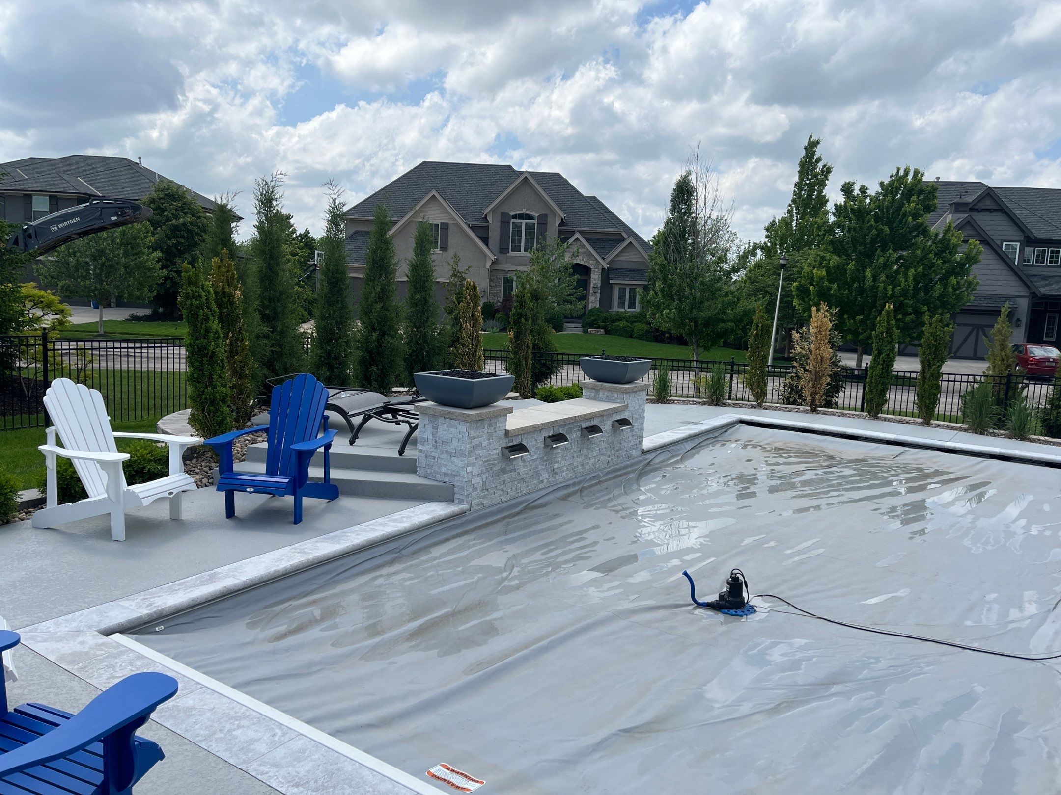 New Pool Overlay - Overland Park, KS by Big Red Decorative Concrete, LLC