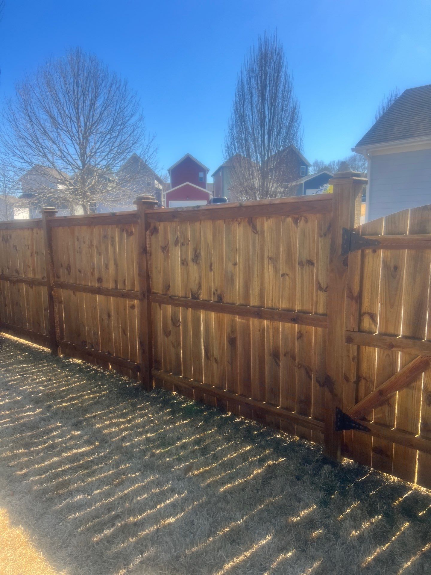 Weathered Fence using Wood Sealant by DuraSeal
