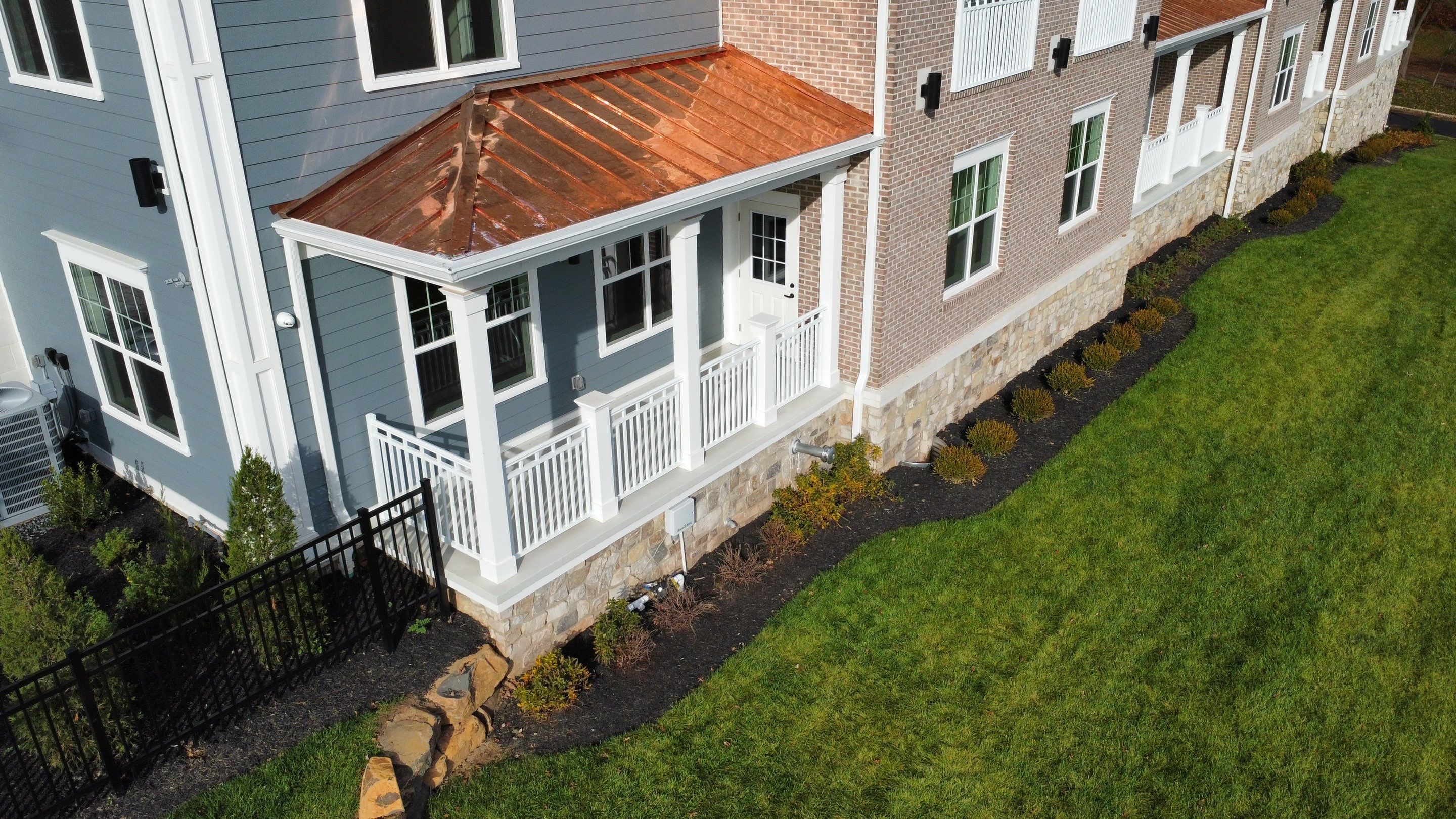Standing Seam Metal Roof using Copper by CMNG LLC