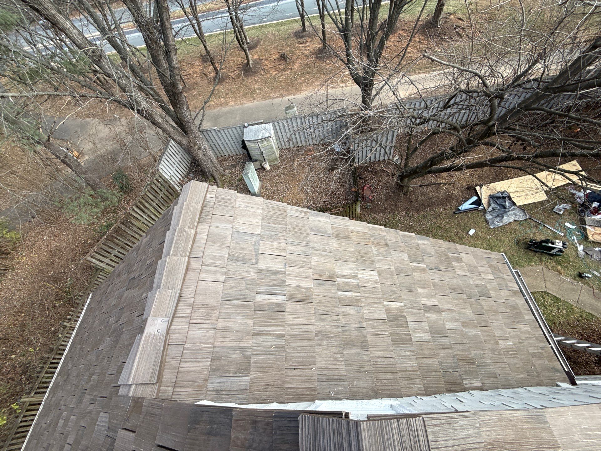 Reston :  Residential Roof Replacement with Brava Synthetic Cedar Shake Class C Natural  by RM Banning, Inc.