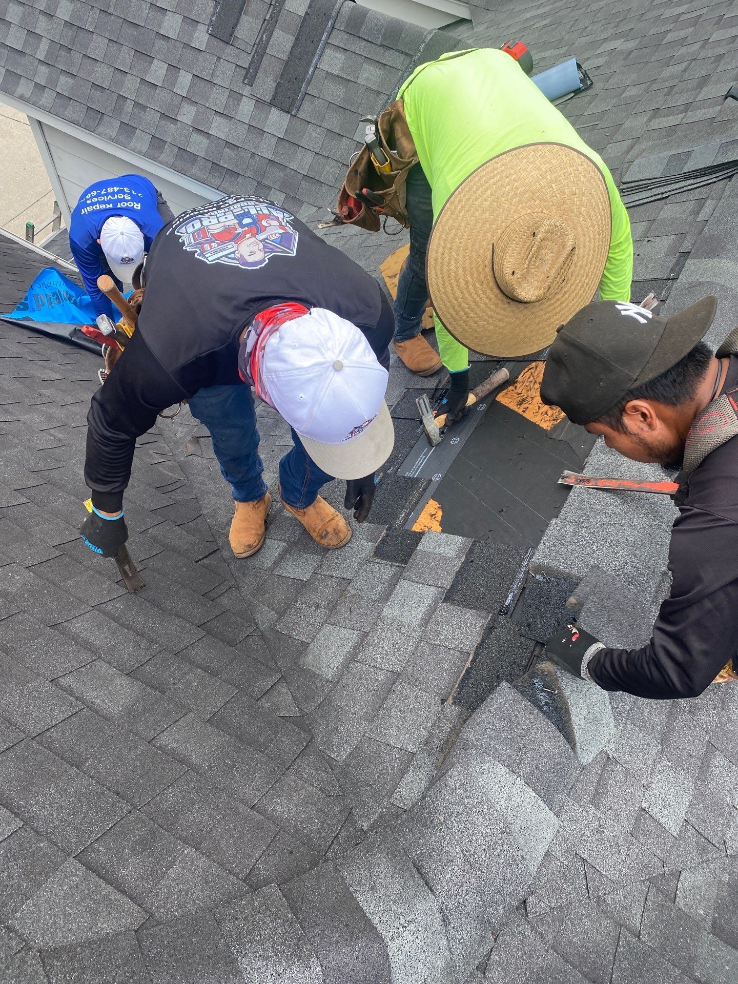 Residential Roofing Repair using Owen's Corning Duration (Lifetime) Shingles by Roof Repair Company