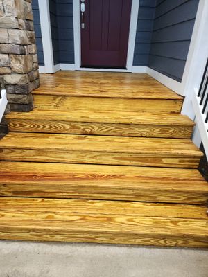 Deck using Wood Sealant