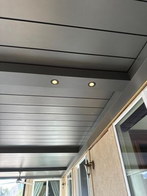 Motorized Aluminum Pergola using Azenco Outdoor