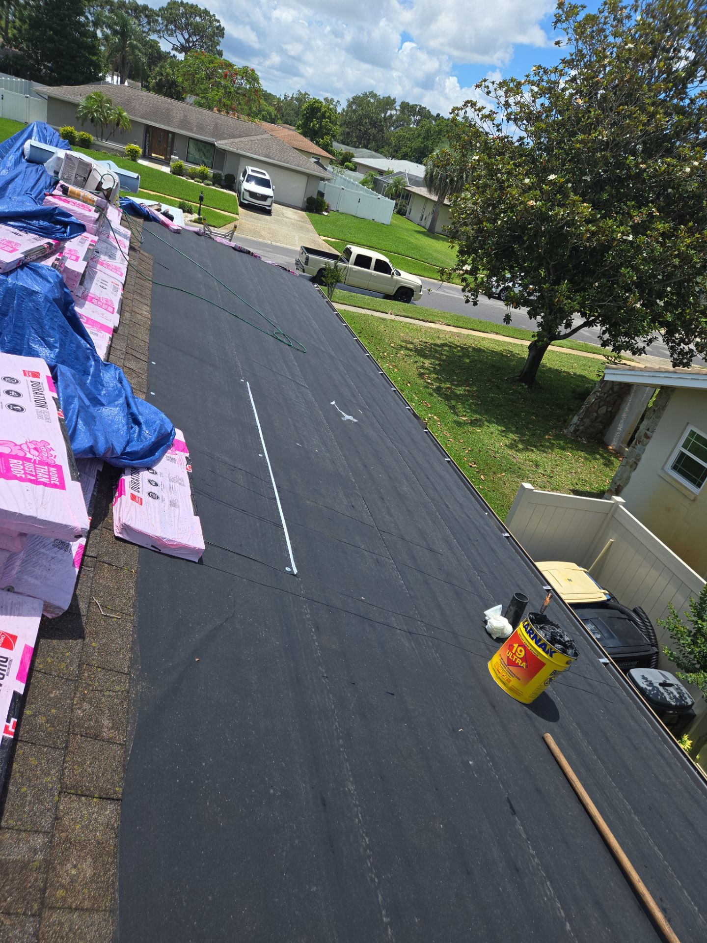 Project in Clearwater 33761 by Mitchell Roofing Company LLC 