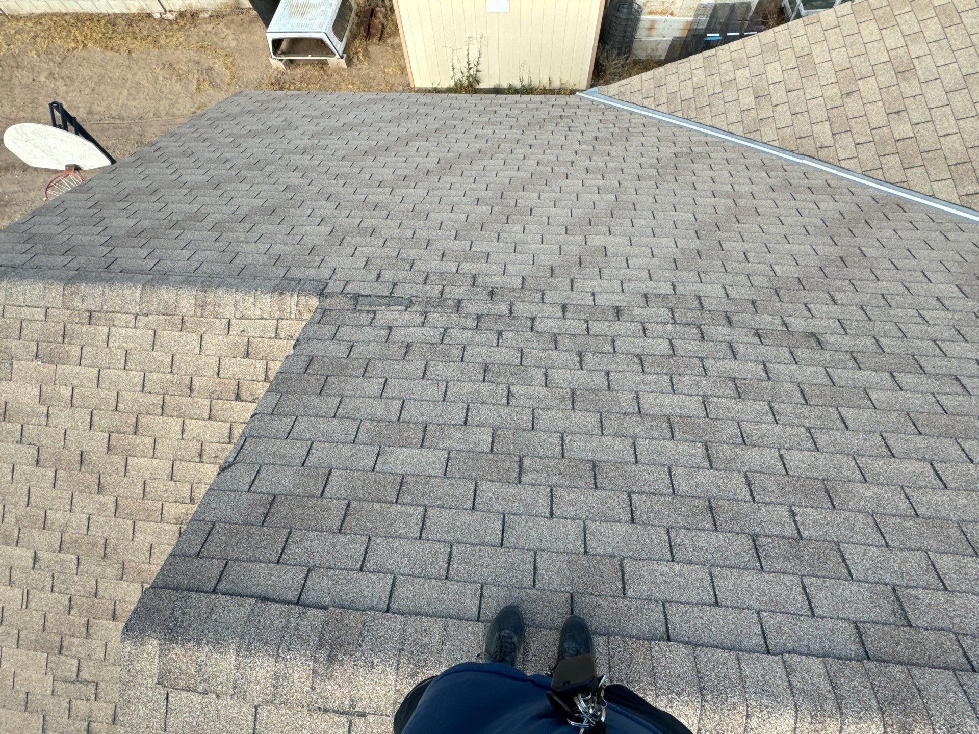 Park's Full Re-roof by All Storm Roofing & Construction