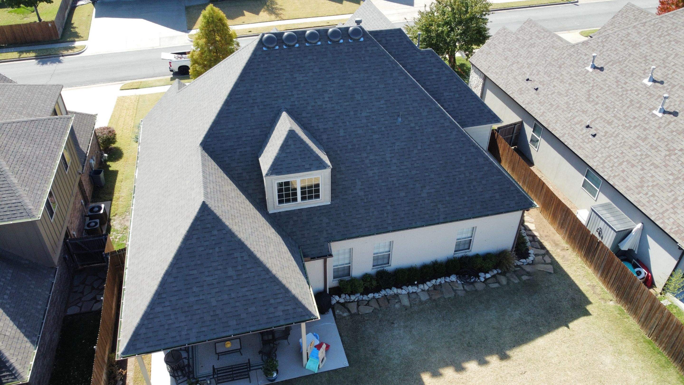 Residential Roof Replacement using Malarkey Vista (Weathered Wood) by Sentry Roofing