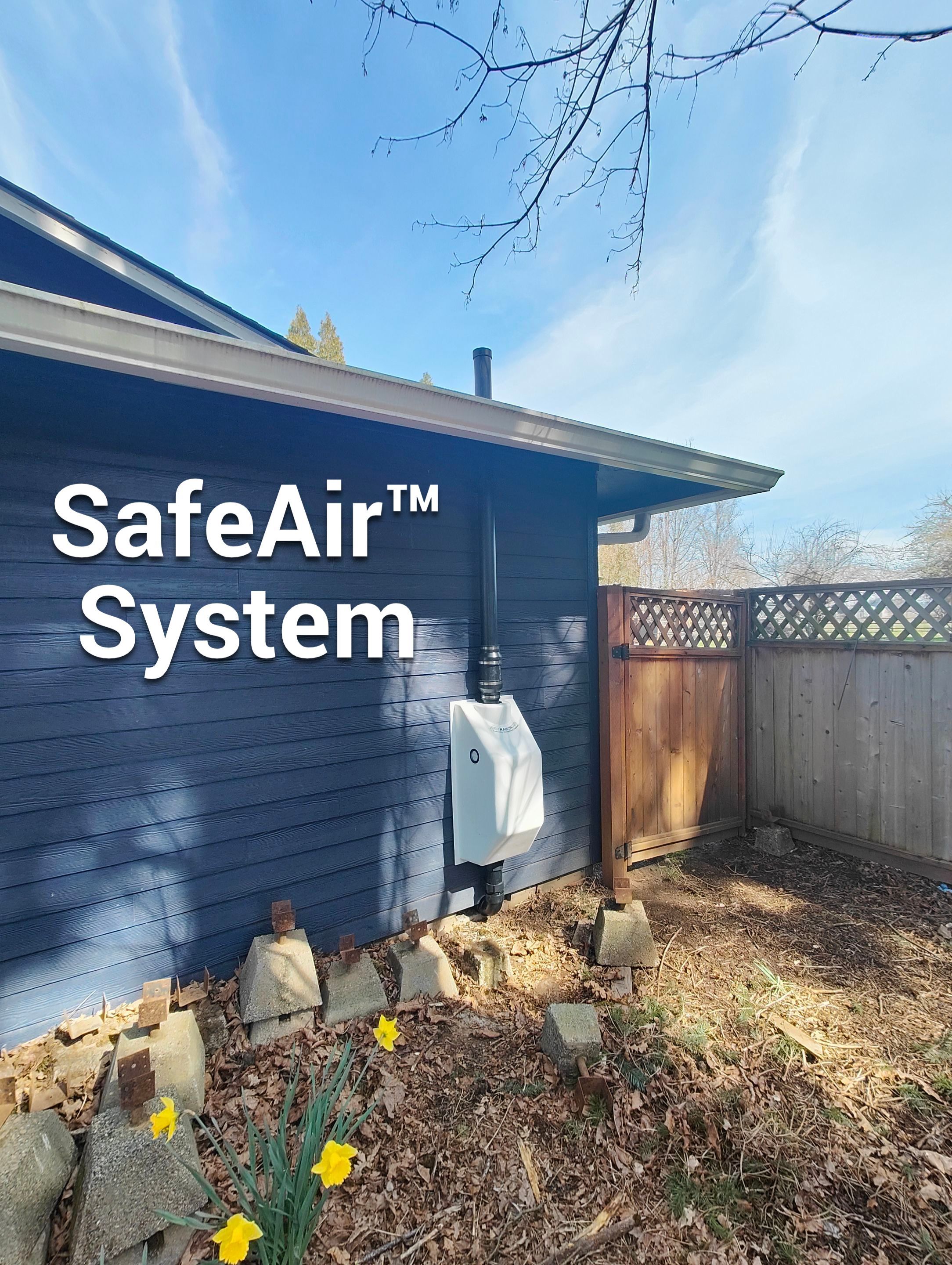 SafeAir™ System with RadonWell™ by JustRadon.Com