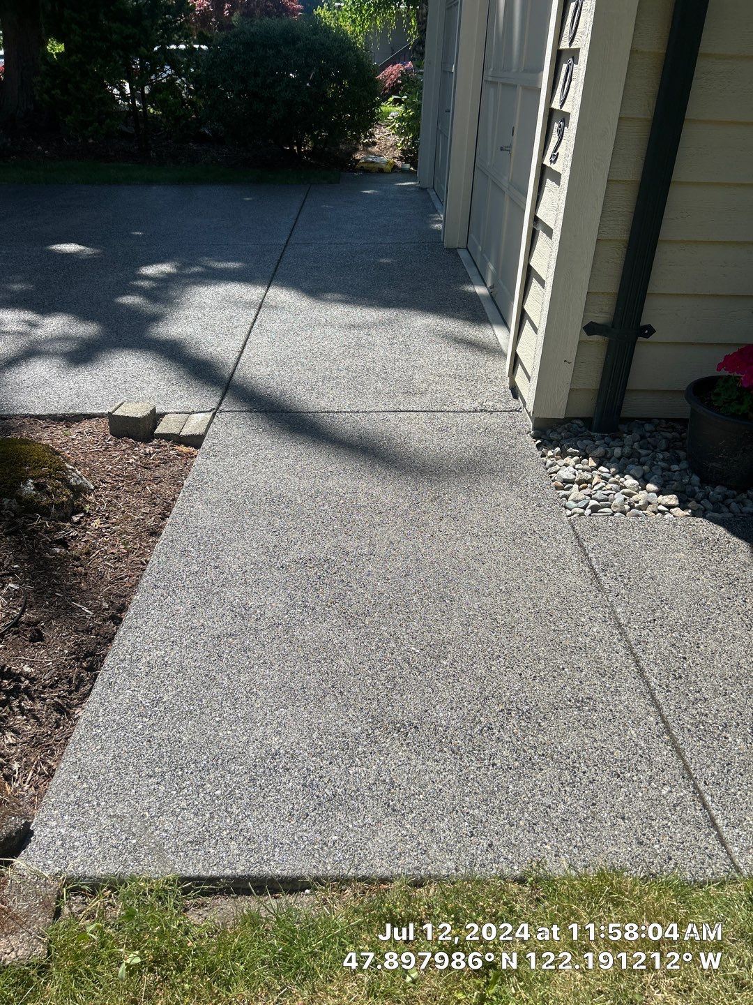 Joan | Concrete Driveway & Walkway   by Jireh Asphalt & Concrete Inc 