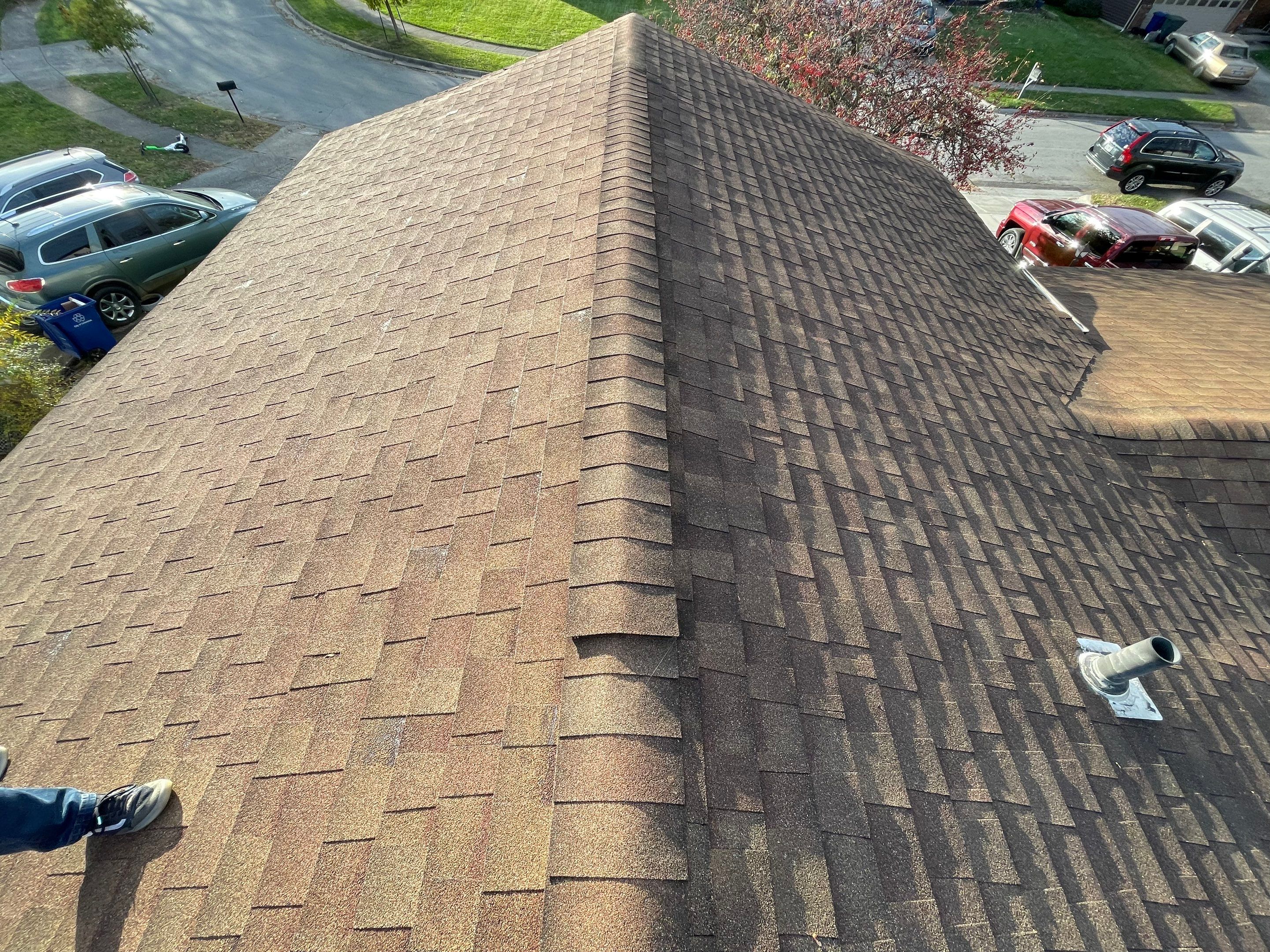 Residential Roofing Installation using IKO dimensional shingles by SOS Home Ohio 