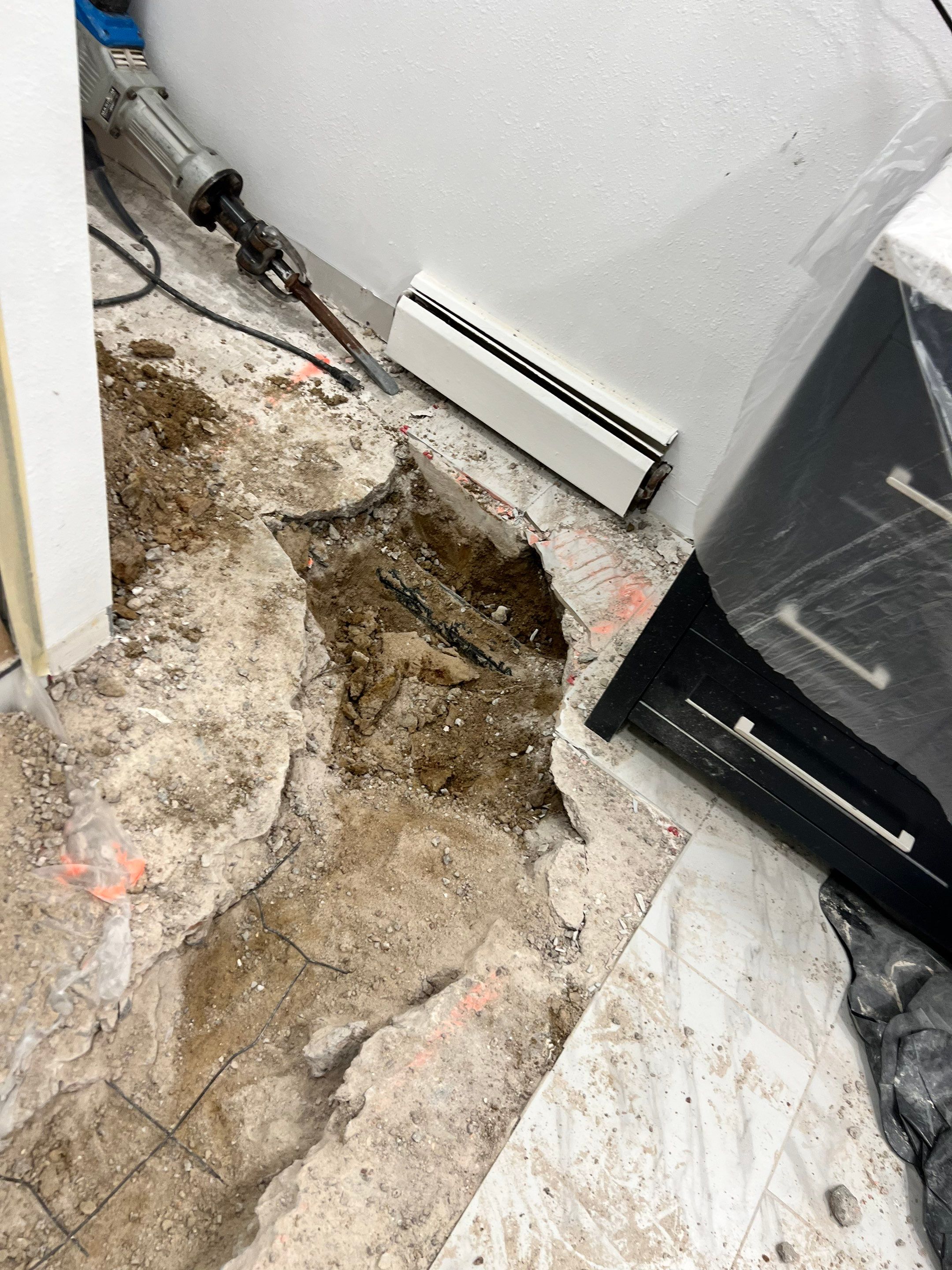 Toilet relocate by Plumbing Connect Systems LLC