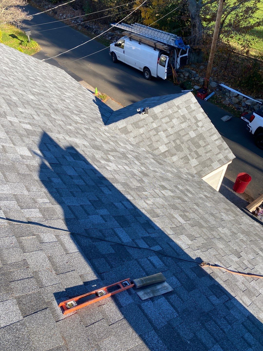 Residential Roofing Installation using Owens Corning TruDefinition by A Plus Exterior