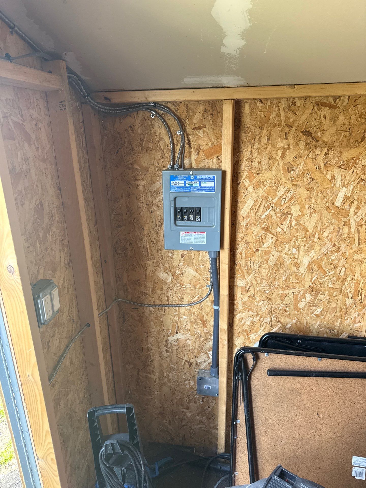 Shed Electrical Service & Panel Installations by Spartan Home Pros