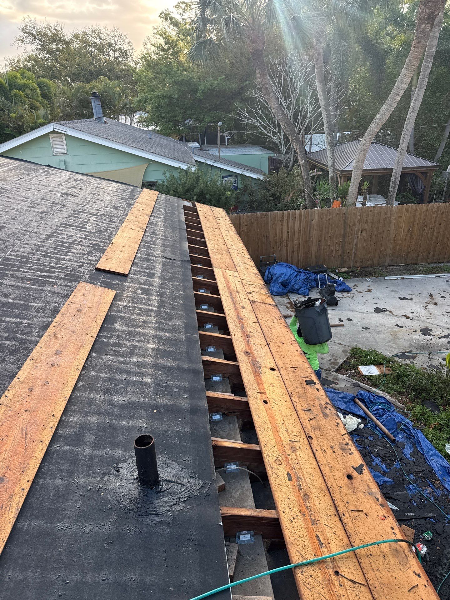 Project in Gulfport 33707 by Mitchell Roofing Company LLC