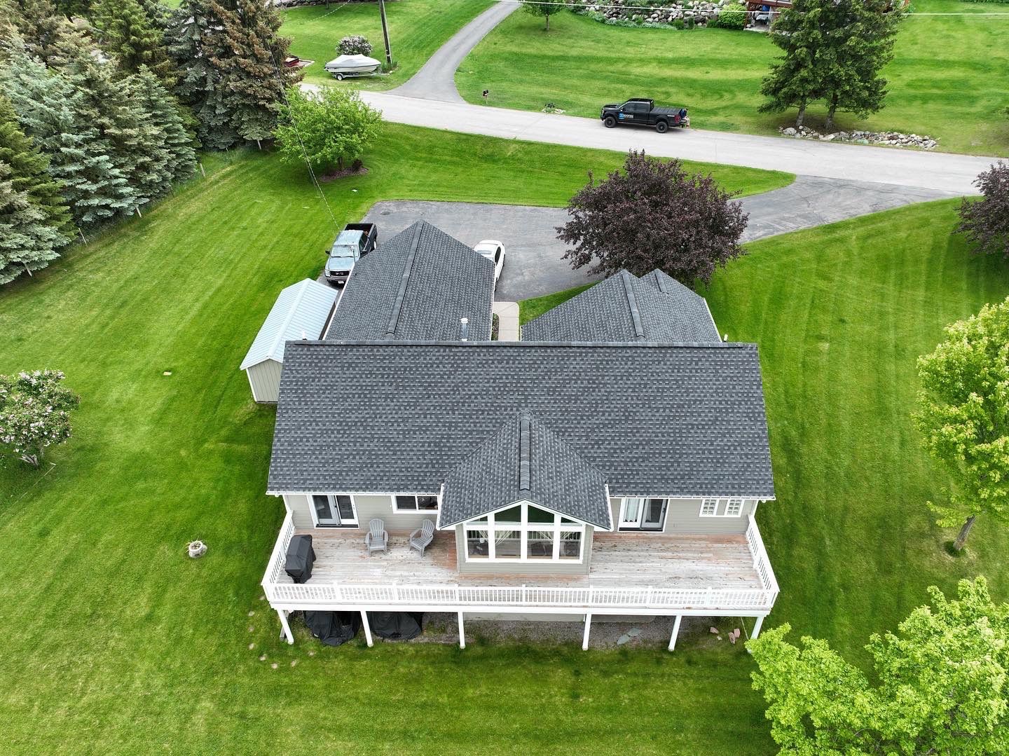 GAF Timberline HDZ - Charcoal by Montana Roofing Solutions