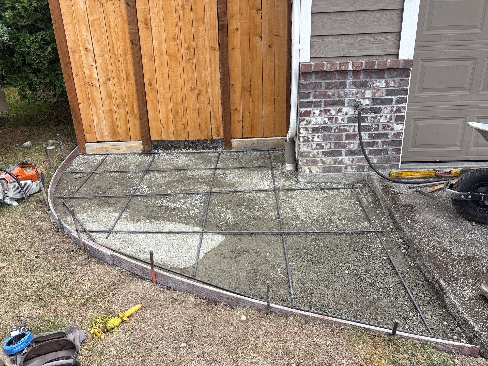 Concrete Driveway and Steps Renovation | Bothell  by Jireh Asphalt & Concrete Inc 