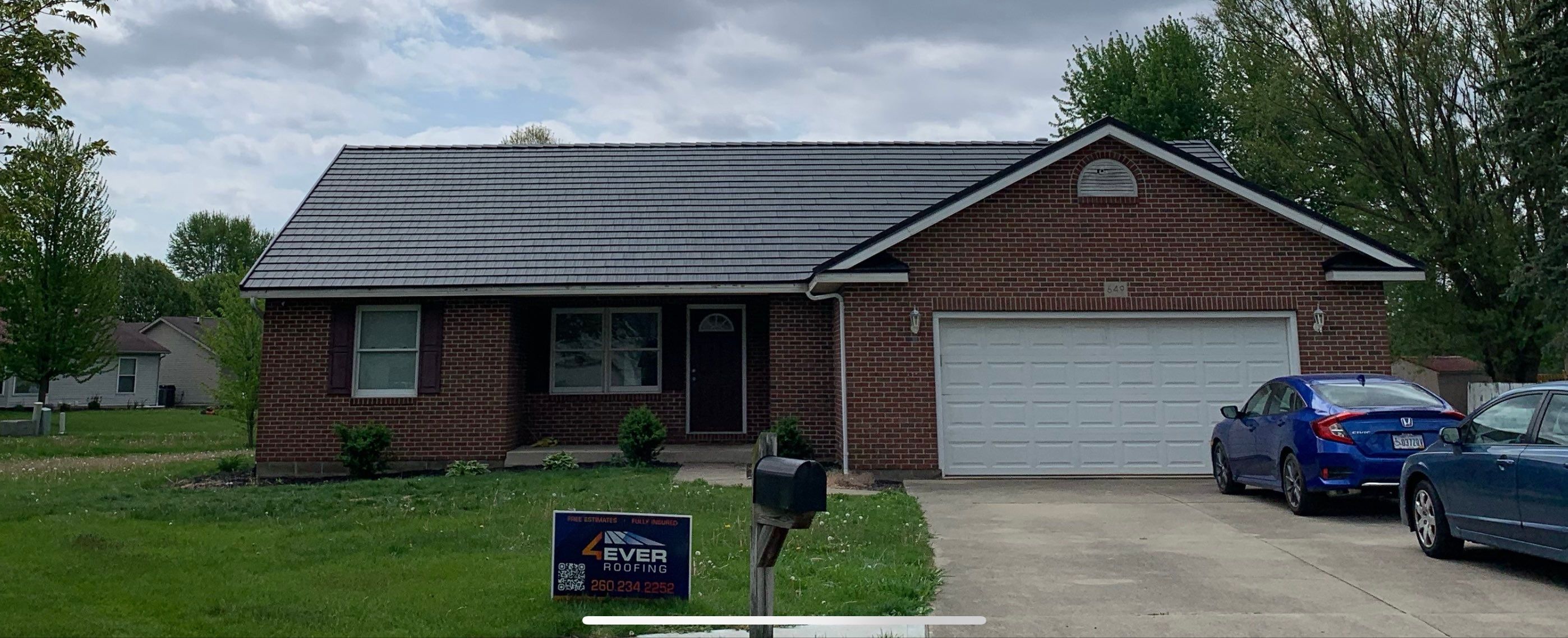 Metal Shingle Shake Roof Installation – Sidney, Ohio by 4Ever Metal Roofing