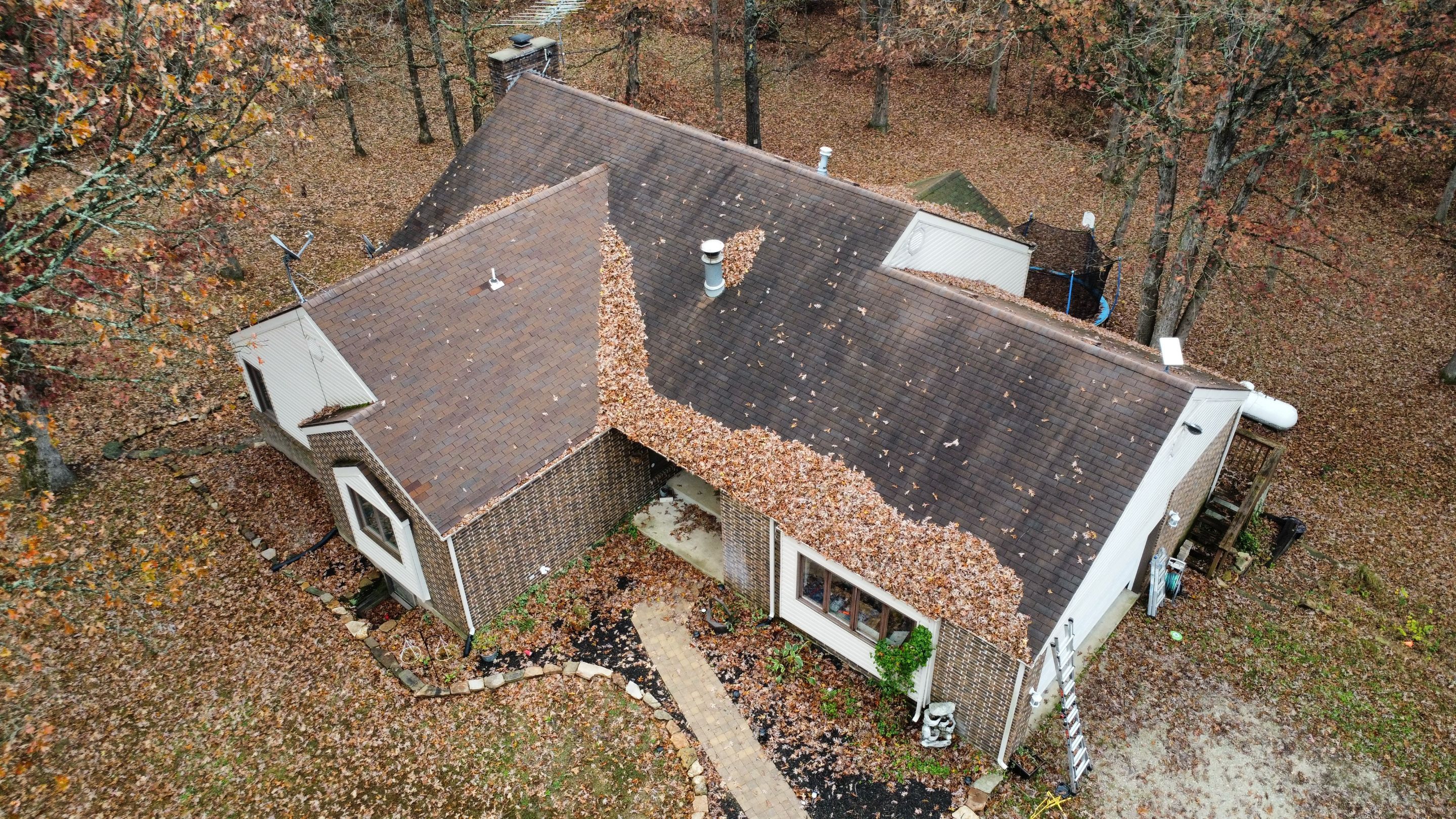 Residential Roof + Gutters & Downspouts & Gutter Guards Install by Titan Commercial & Residential Roofing 