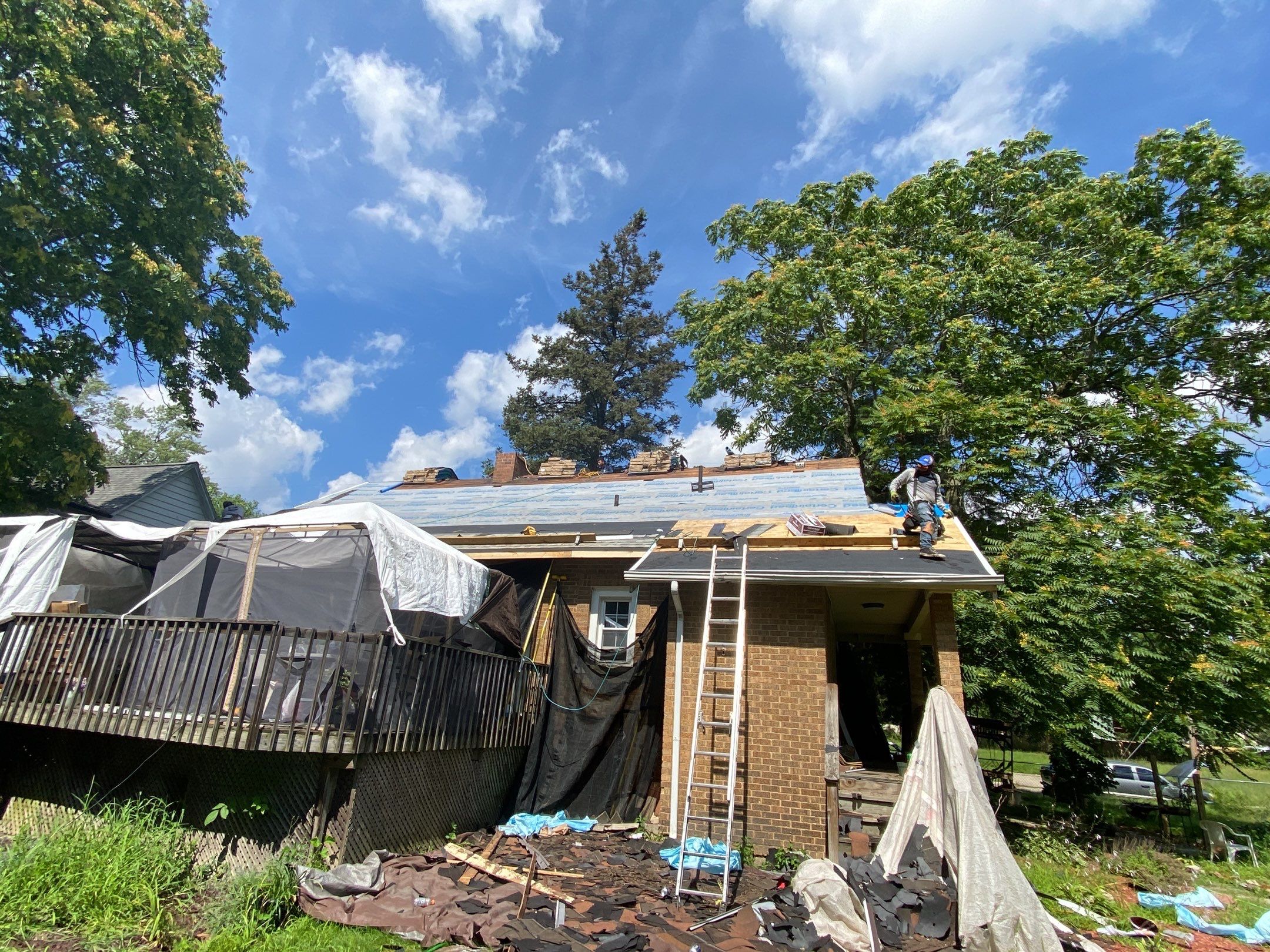 Roof Replacement using CertainTeed Landmark by 180 Contractors