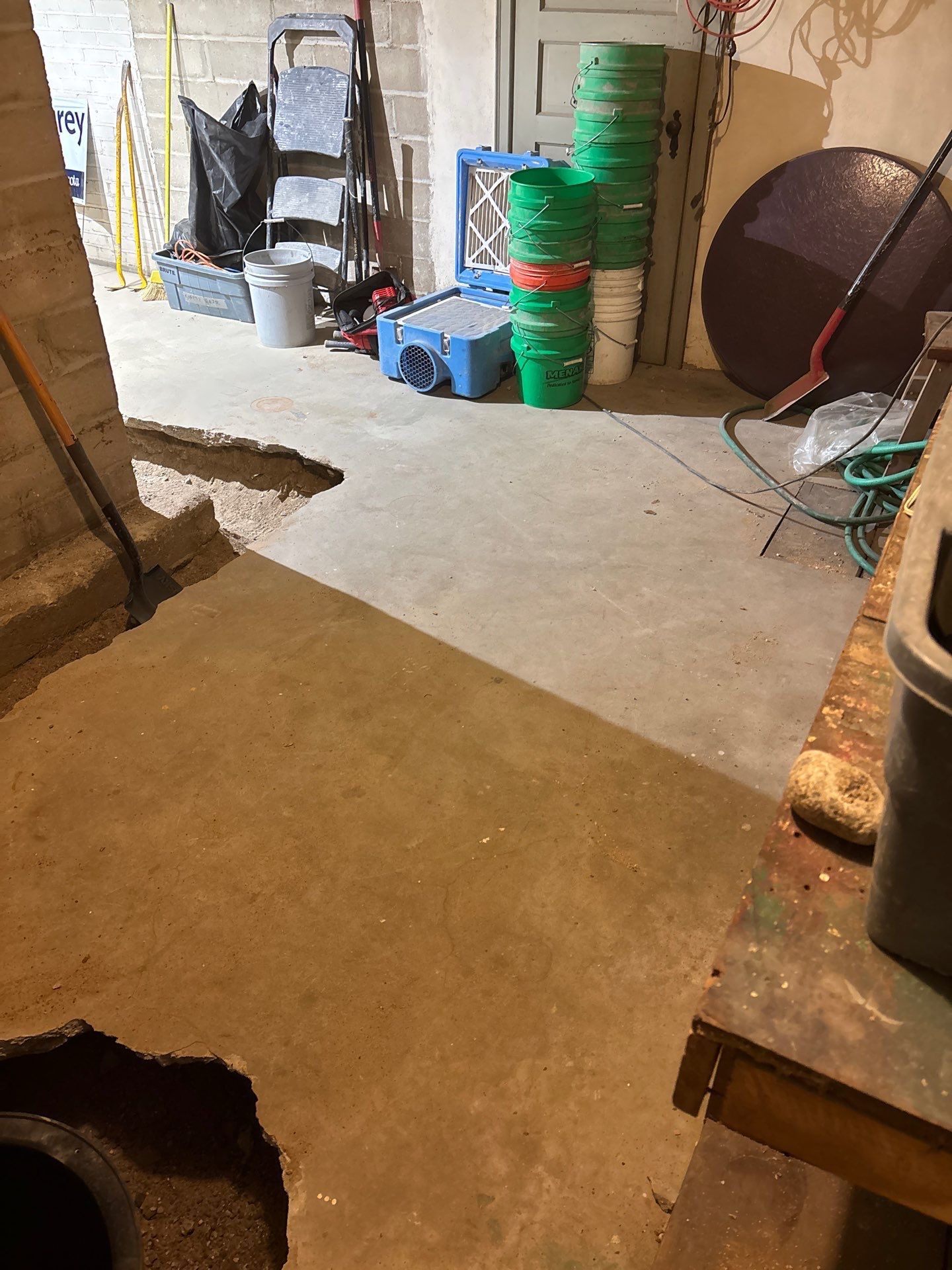 Drain Tile in South Minneapolis by Waterproofing Northeast
