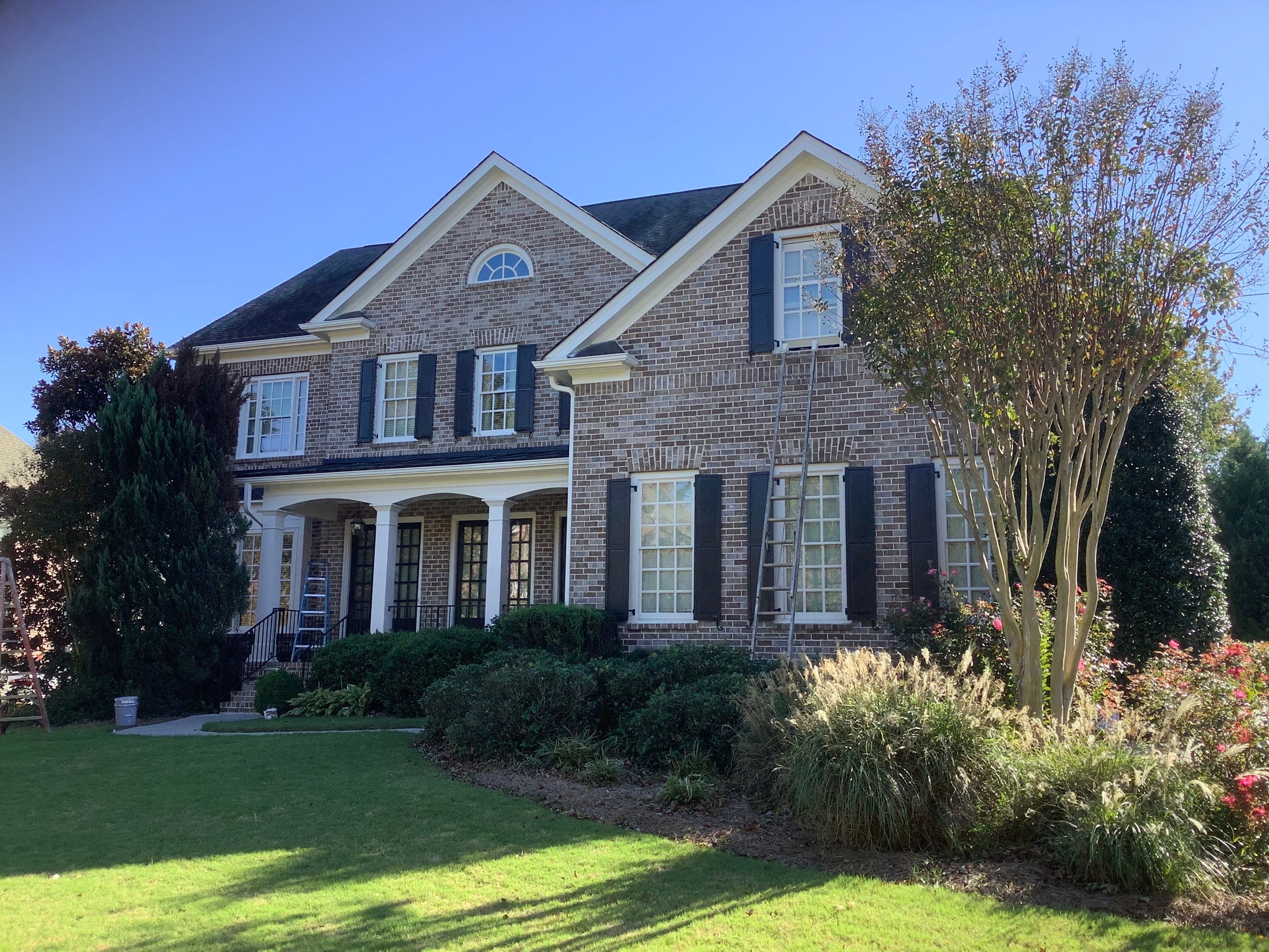 Exterior Painting and Trim Restoration for Marietta Residence by Swift Home Renovations