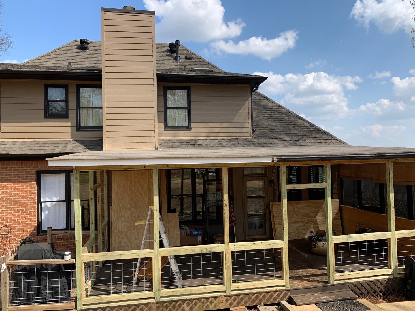 Lake Crest Circle - Roof and Deck Installation  by Pillar and Pine
