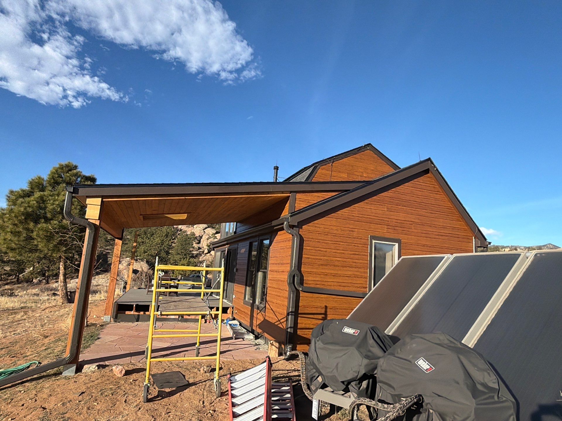 Project in Lyons by Ideal Siding Boulder