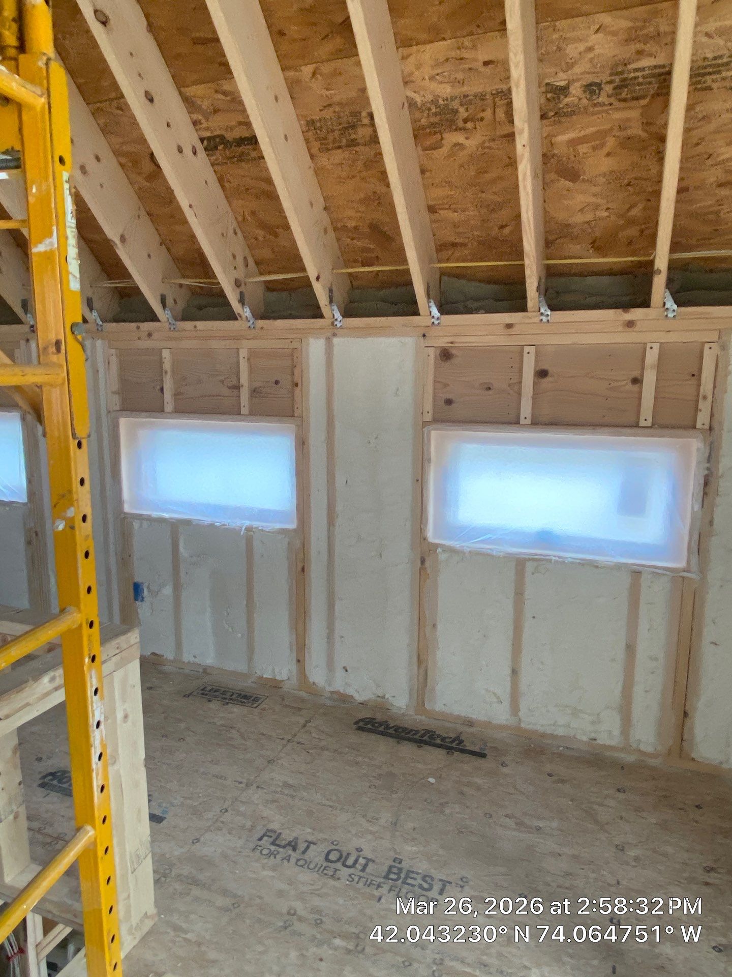 New Construction using Closed Cell Spray Foam and Open Cell Spray Foam by NYS Foam & Energy