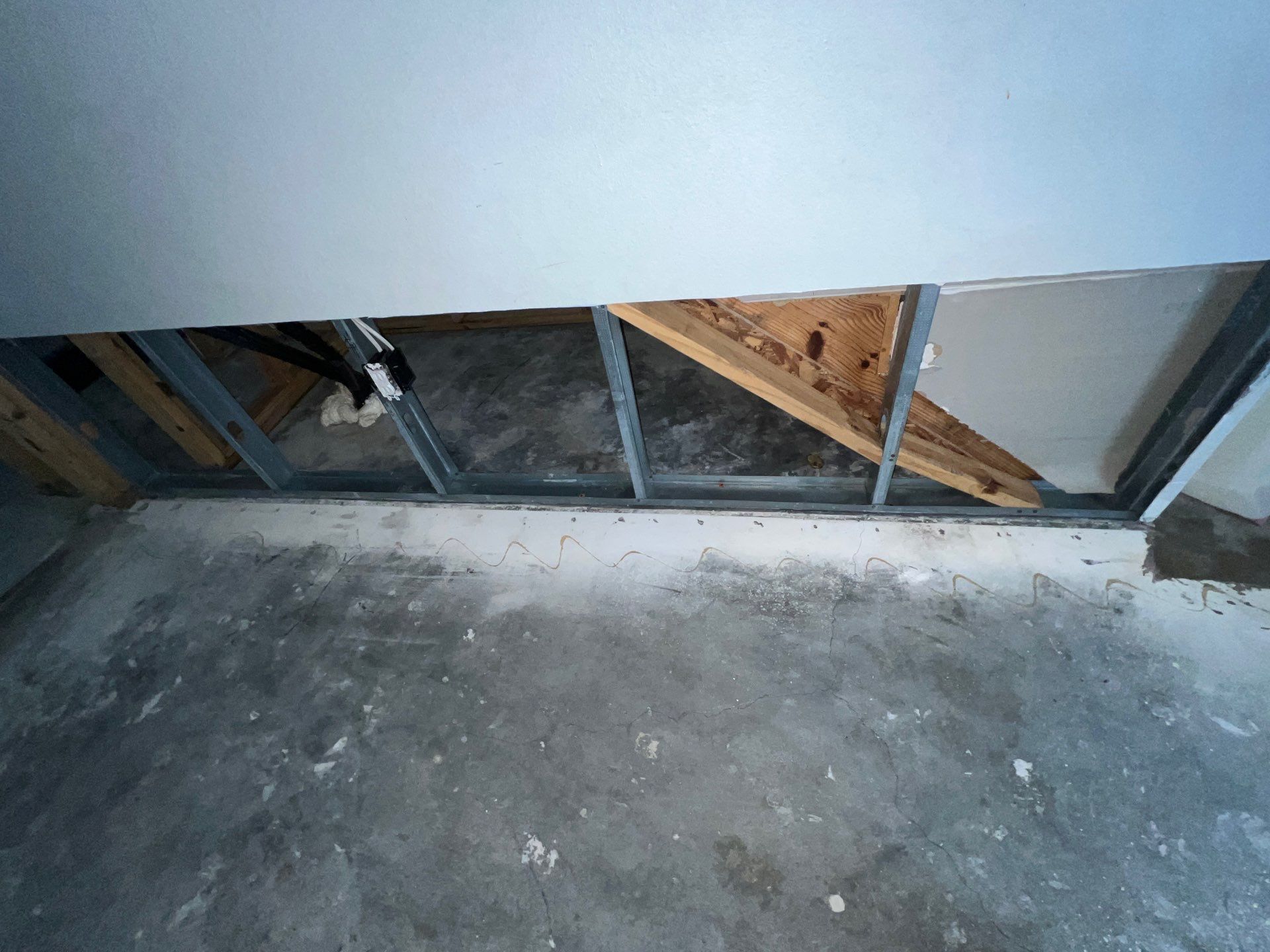 Stansell - water and mold photos  by THE RAPID TEAM