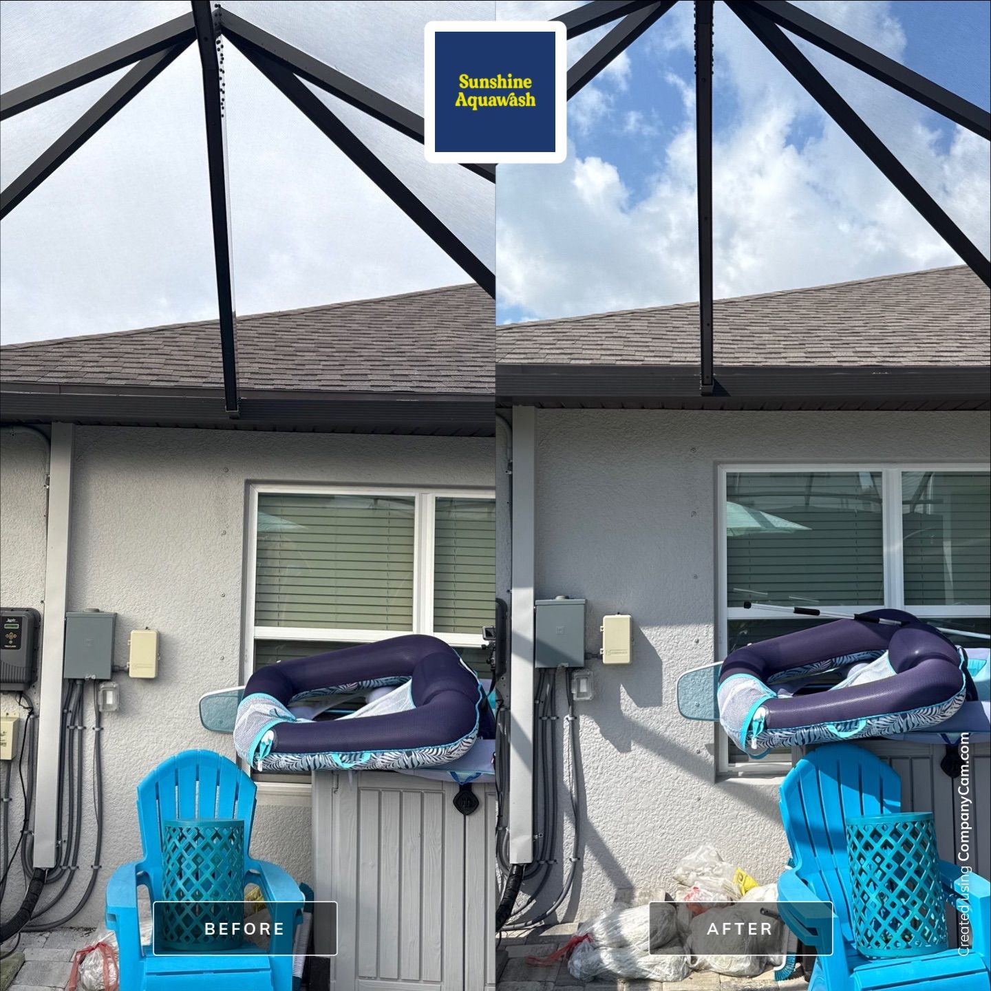 Paver Pool Deck & Screen Enclosure Cleaning – North River Ranch, Parrish, FL by Sunshine AquaWash
