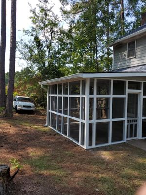 Residential Roofing and Porch Rebuild using Owens Corning Duration Shingles