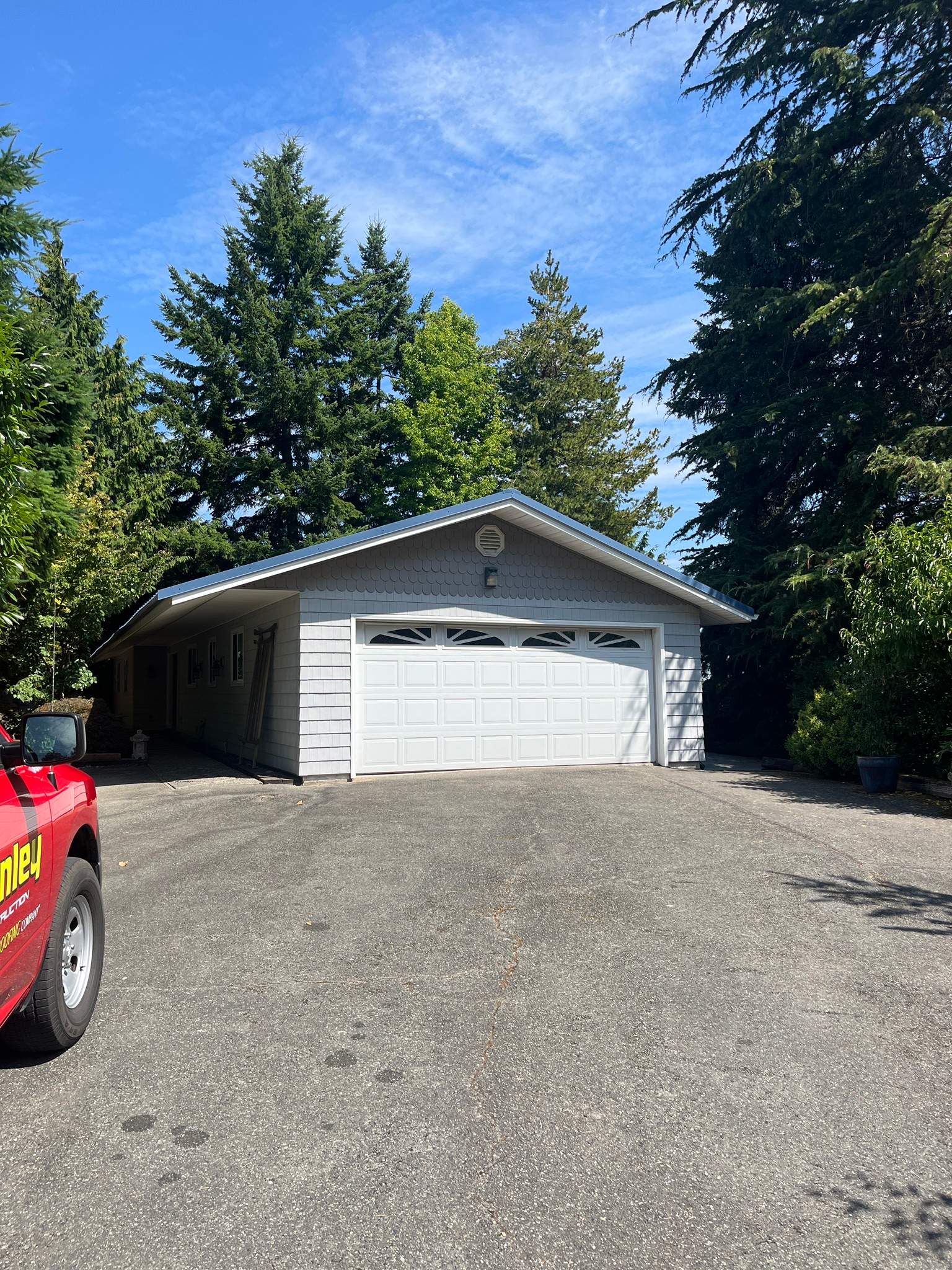 Residential Roof Replacement in Bainbridge Island, WA by Hanley Construction