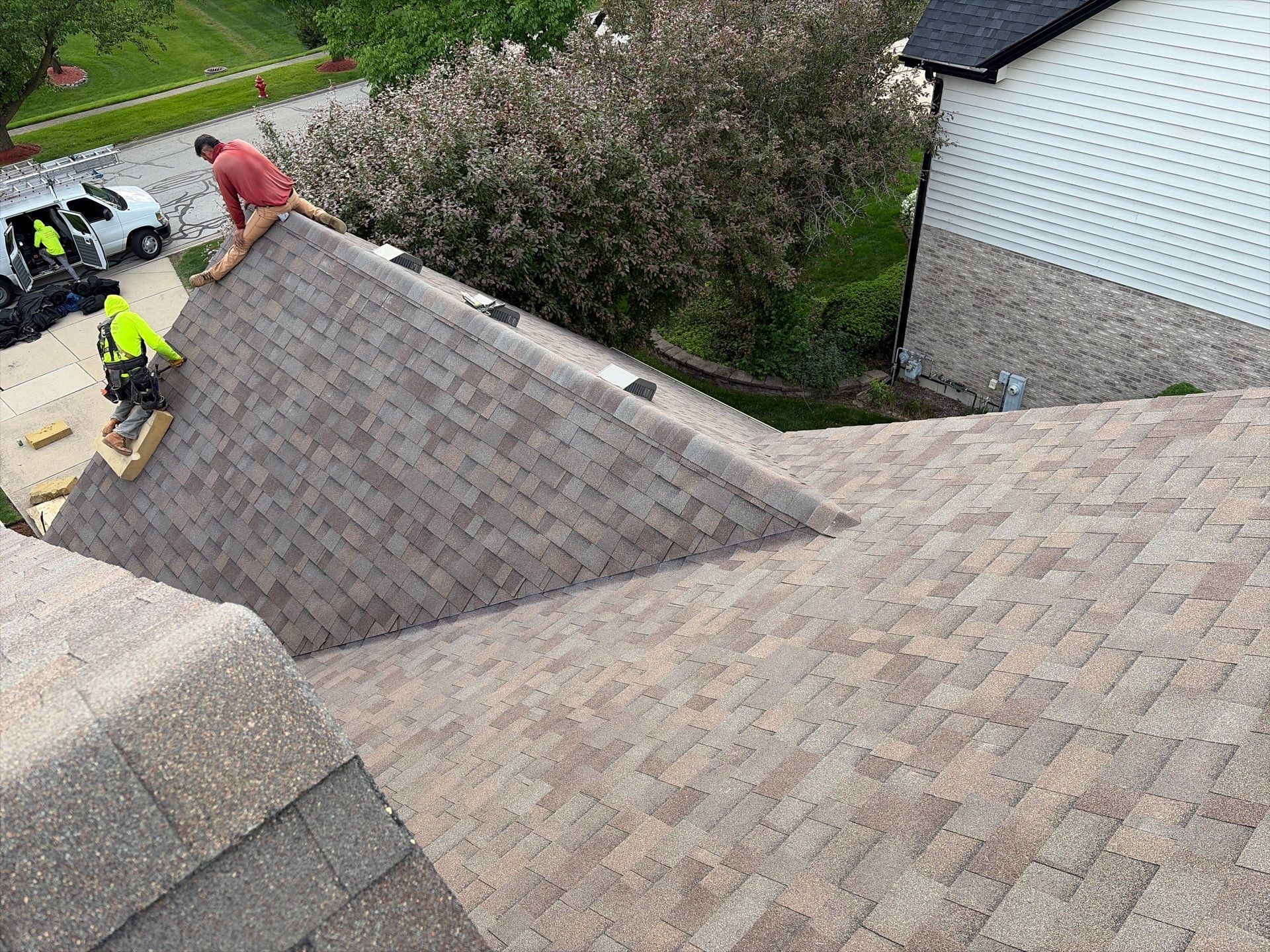 Darien Residential Roofing Installation With Malarkey Vista AR Architectural Shingles by Pro Home Services Inc