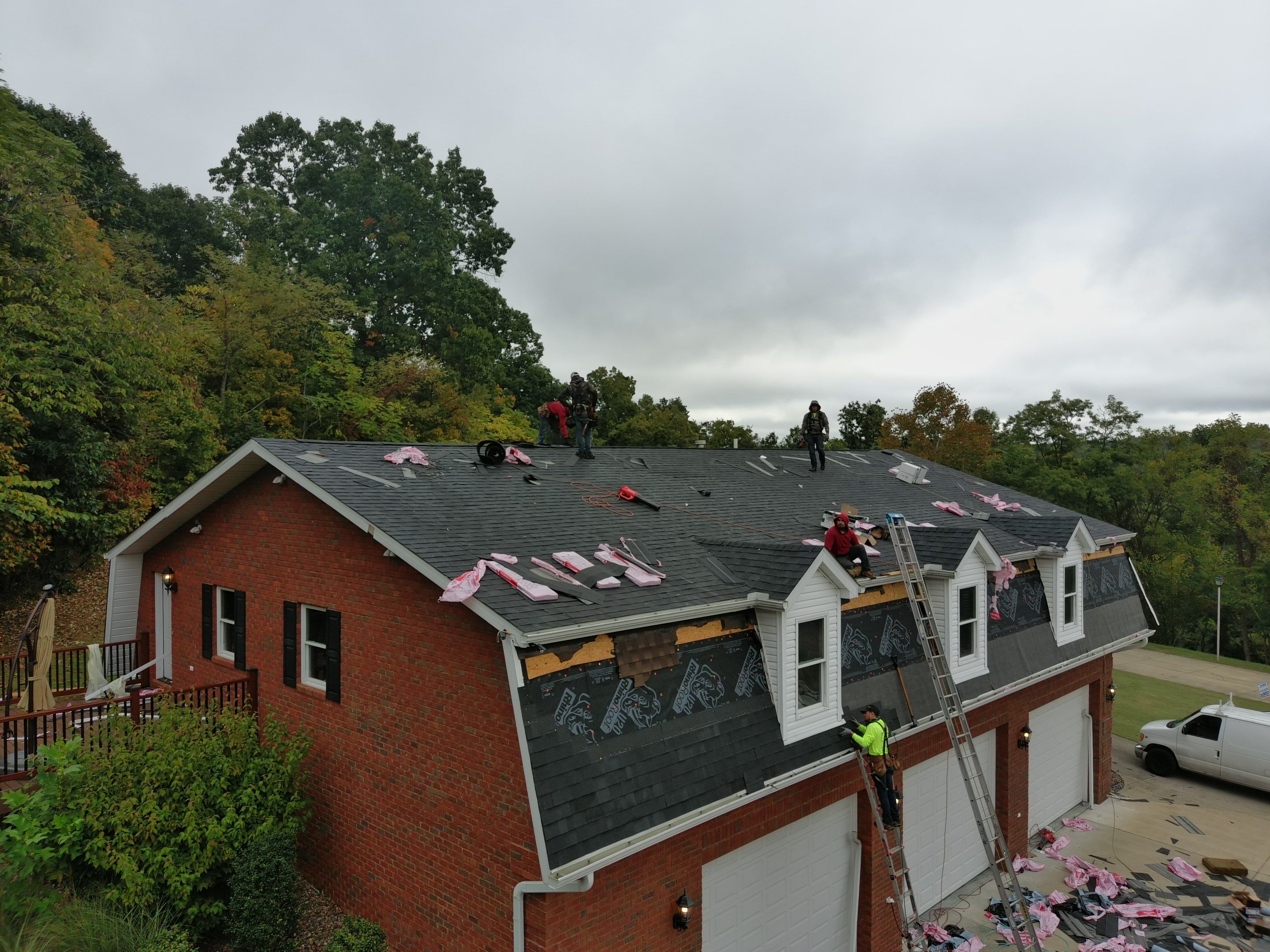 Residential Roofing Installation using Performance Shingles by Mr. Roofer