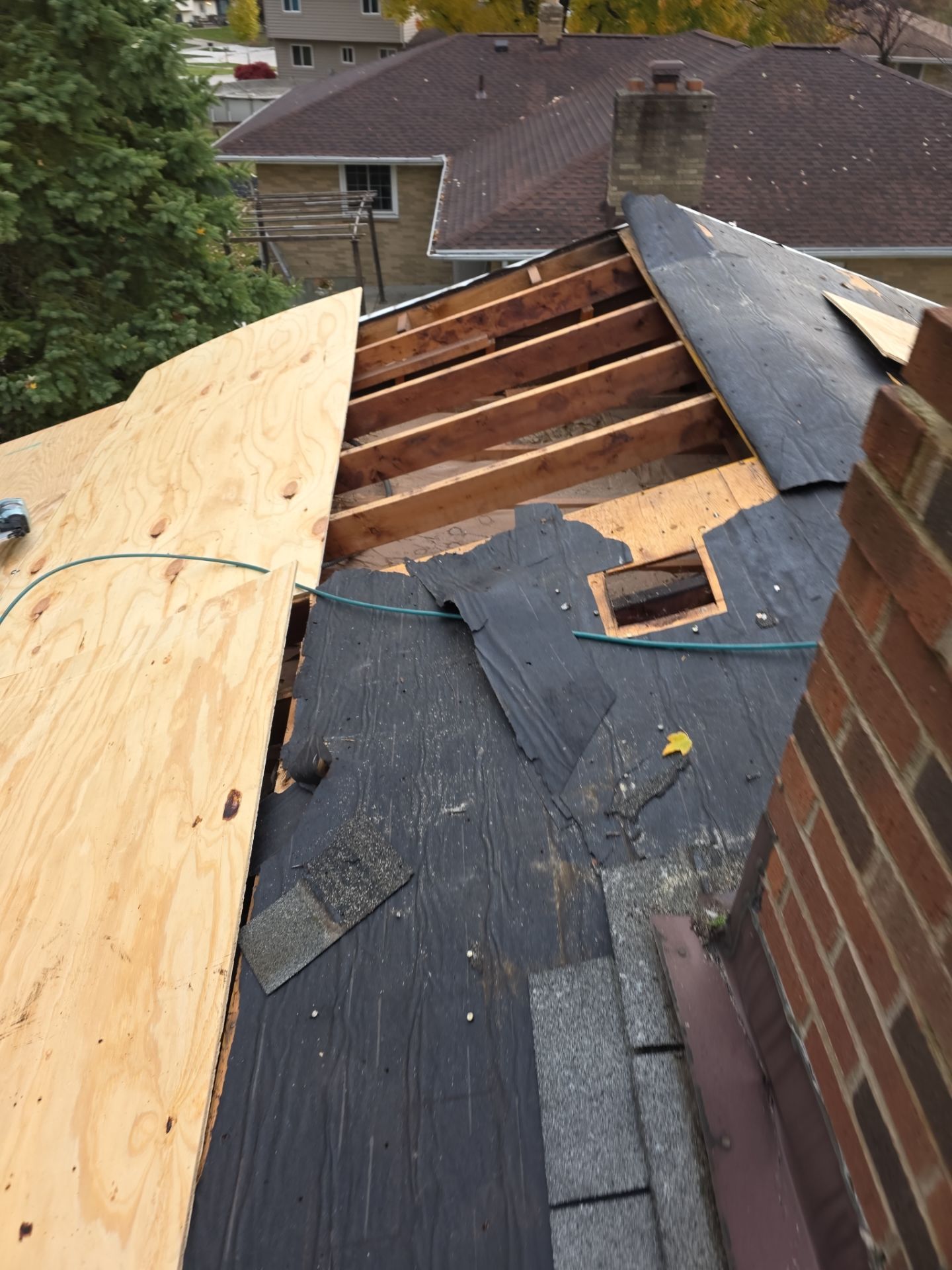 Shingle Roof Replacement by Absolute Roofing and Construction