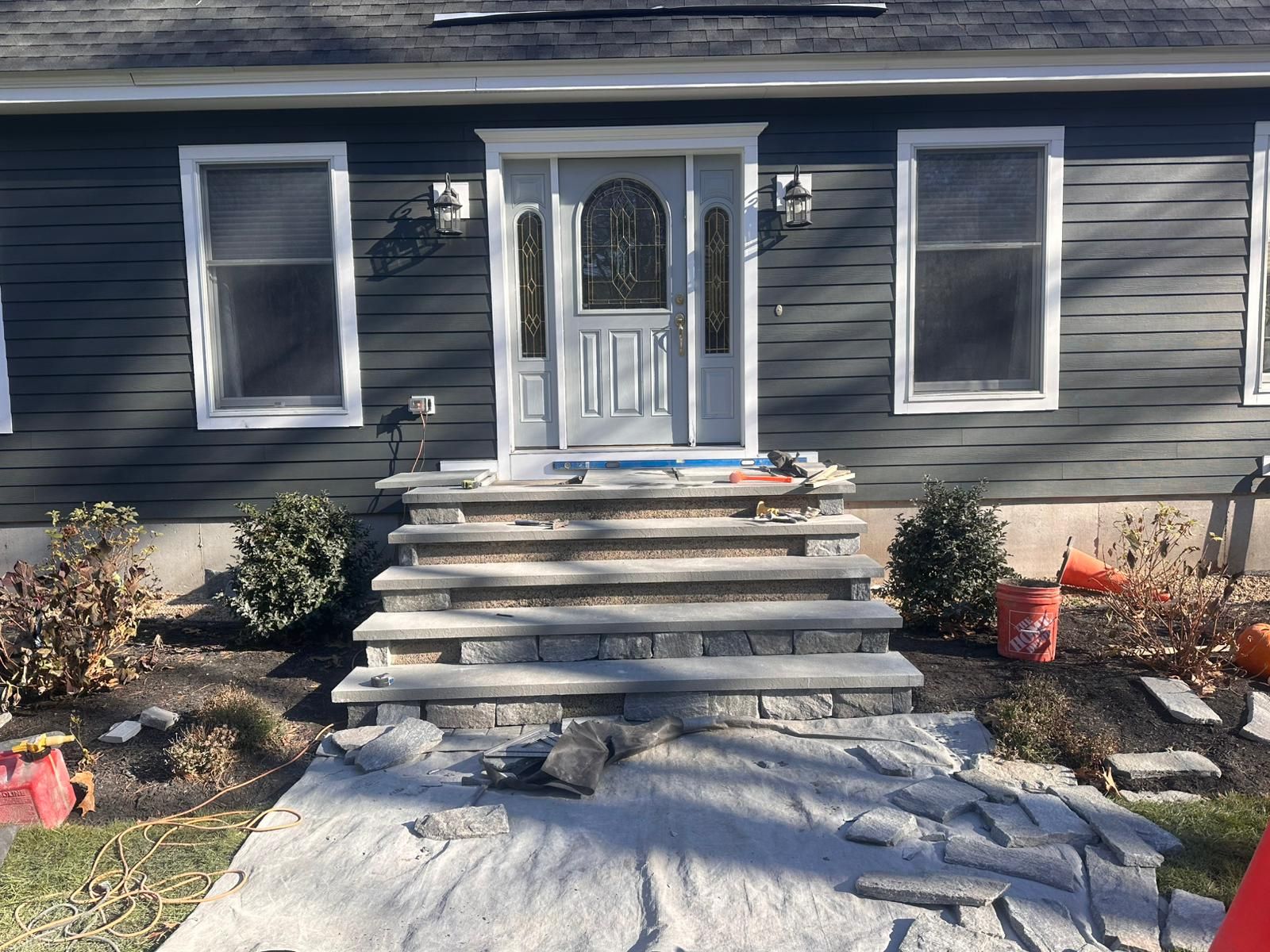 Front Entry Refresh  by Cole Landscaping Inc