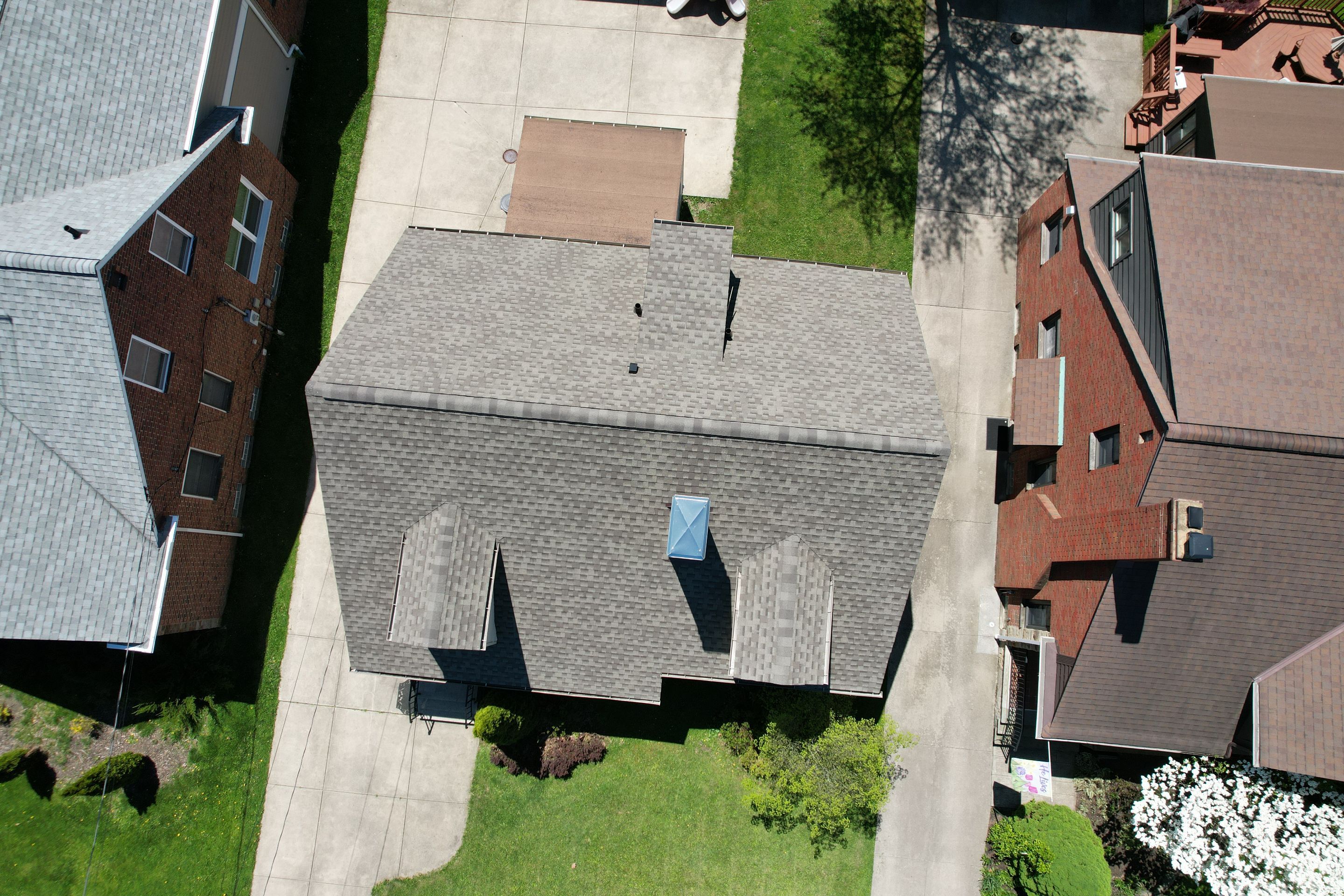 Residential Roof Replacement using GAF Timberline HDZ Weathered Wood by Atlas Roofing & Restoration